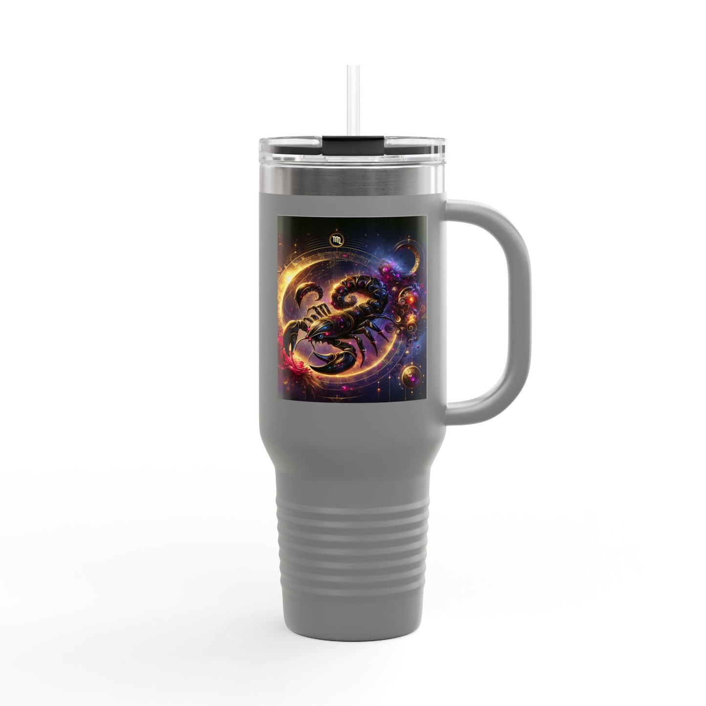 Scorpio Insulated Travel Mug, 40oz, Perfect for Zodiac Fans, Coffee, Tea, Water