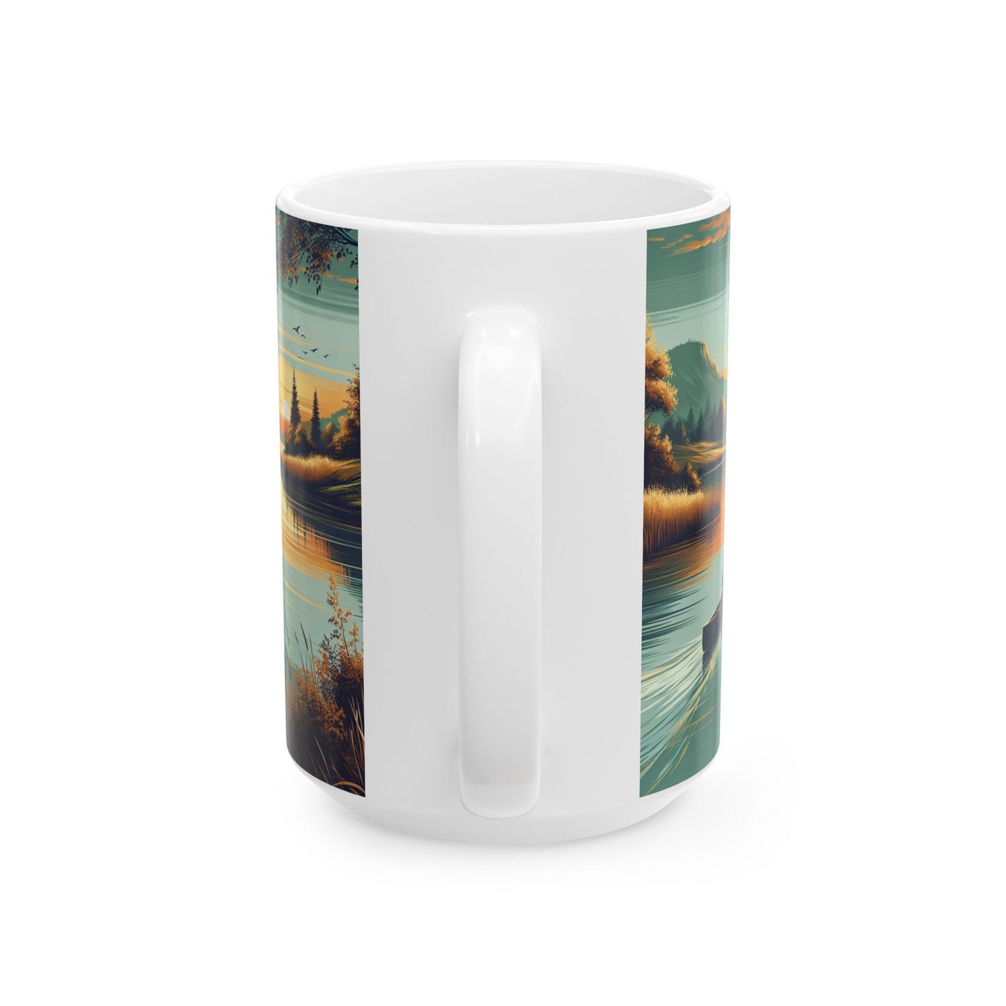 Canoeing Ceramic Mug