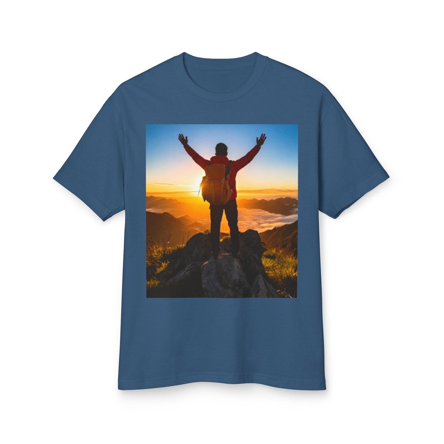 Hiker Heavyweight Tee - Unisex Garment-Dyed Shirt