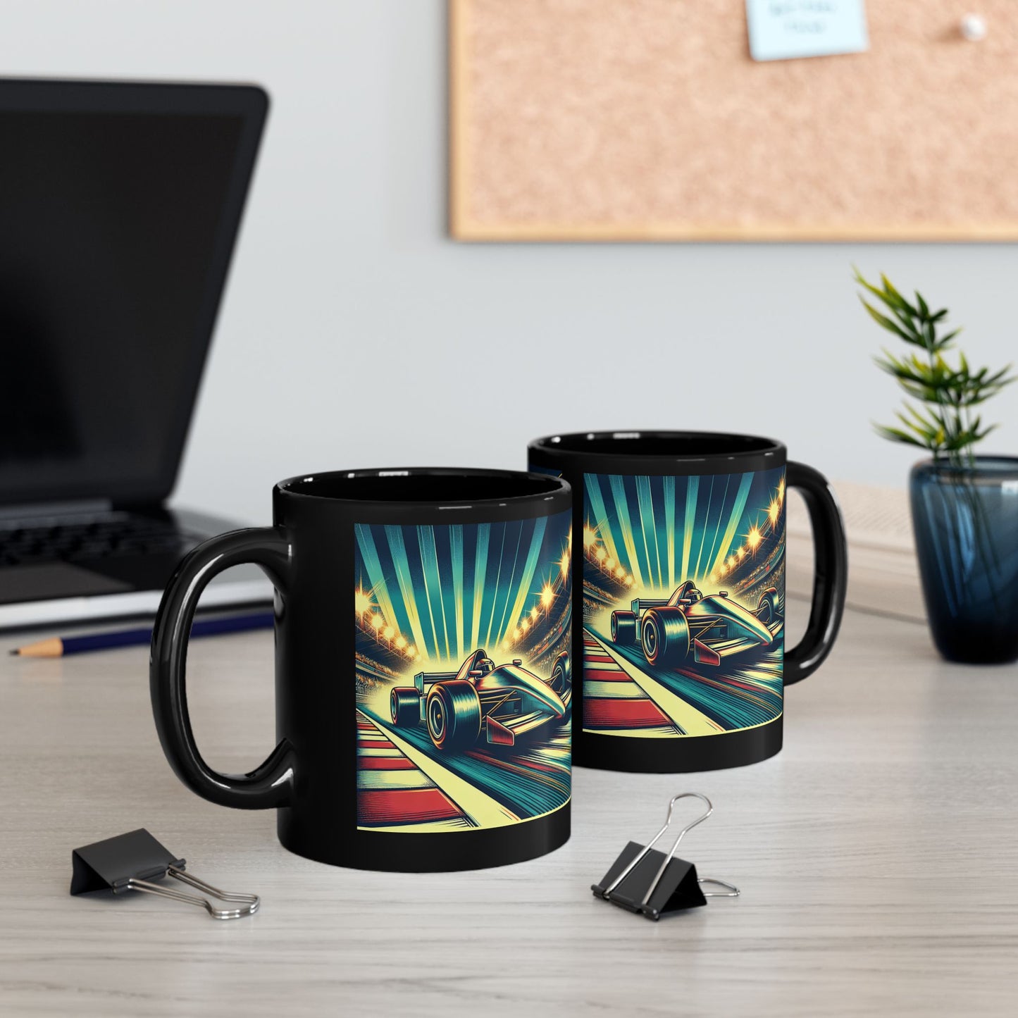 Racing Enthusiast Mug | Vibrant Formula 1 Design | Perfect Gift for Car Lovers, Motorsport Decor, Father's Day, Birthday