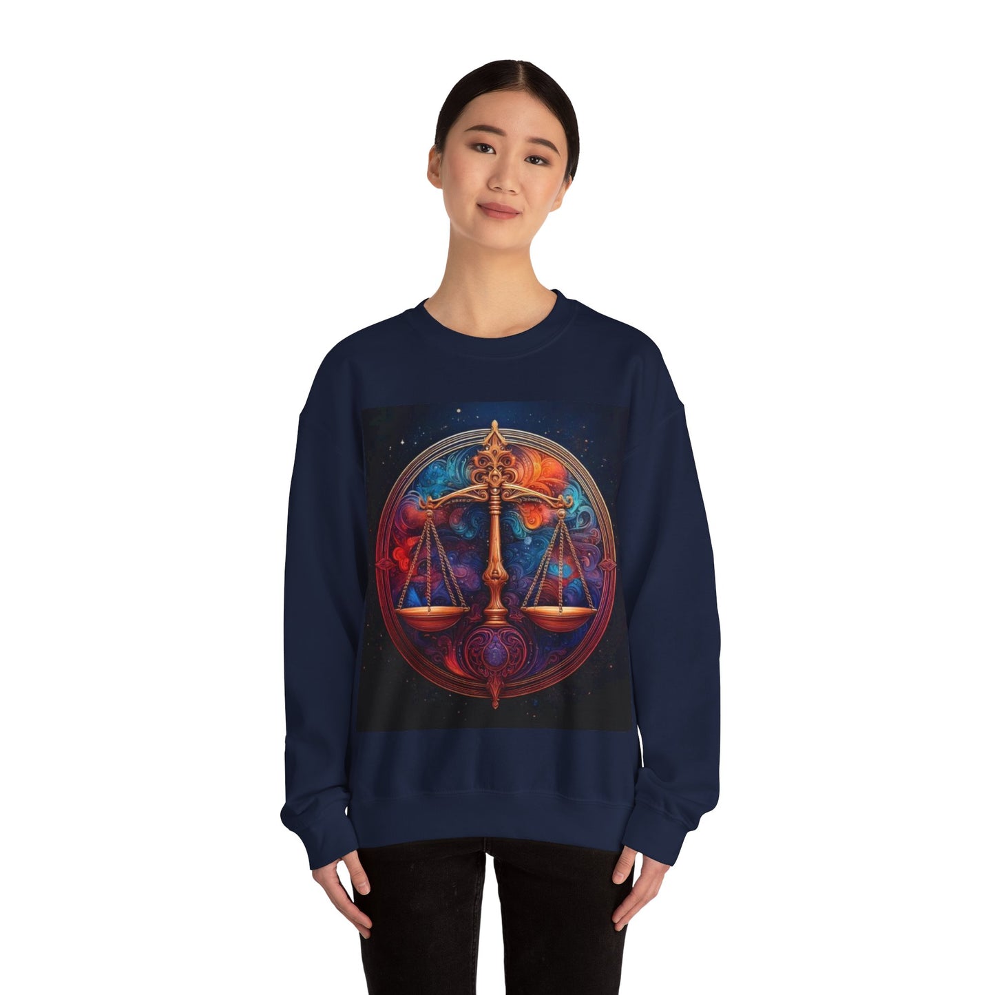 Libra Crewneck Sweatshirt | Zodiac Apparel, Unisex Sweatshirt