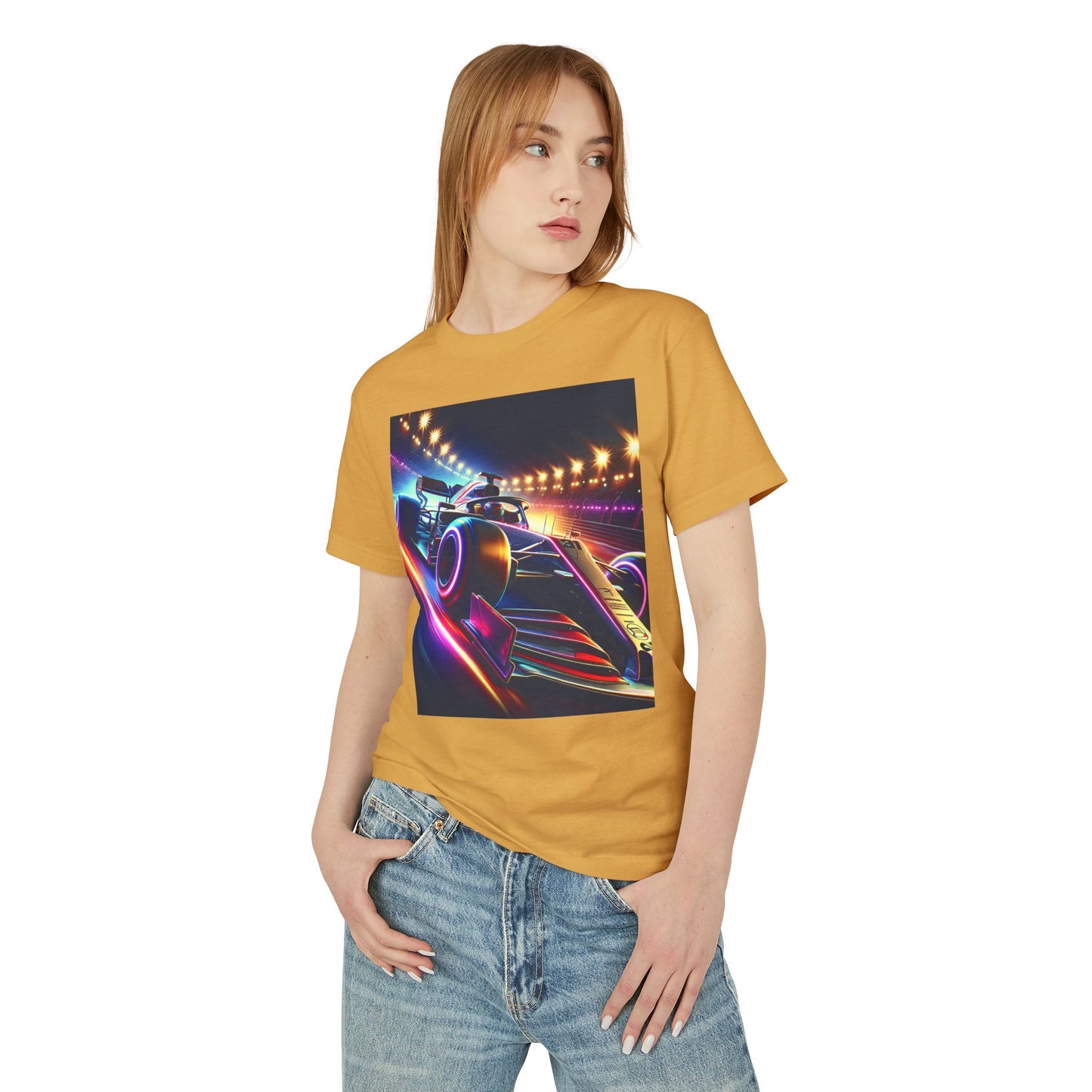 F1 Heavyweight Tee - Unisex Garment-Dyed Shirt