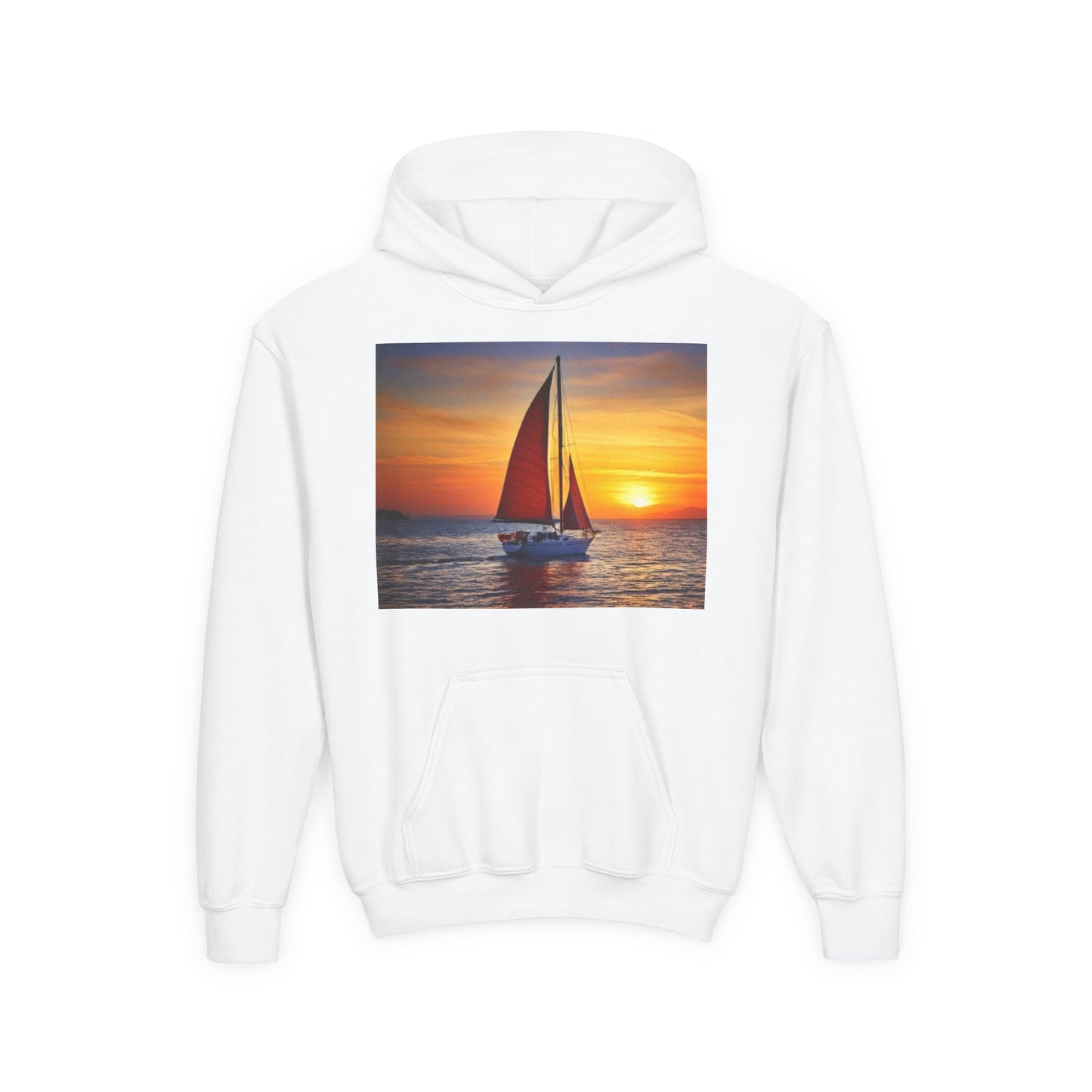 Sailing Youth Hoodie - Heavy Blend Sweatshirt