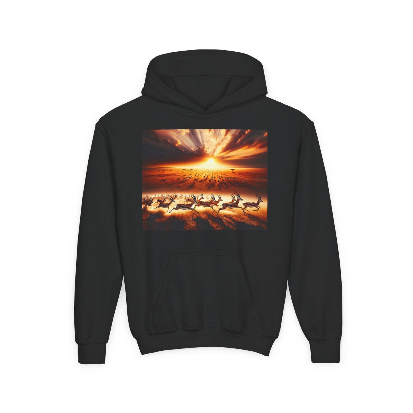Gazelles Youth Hoodie - Heavy Blend Sweatshirt