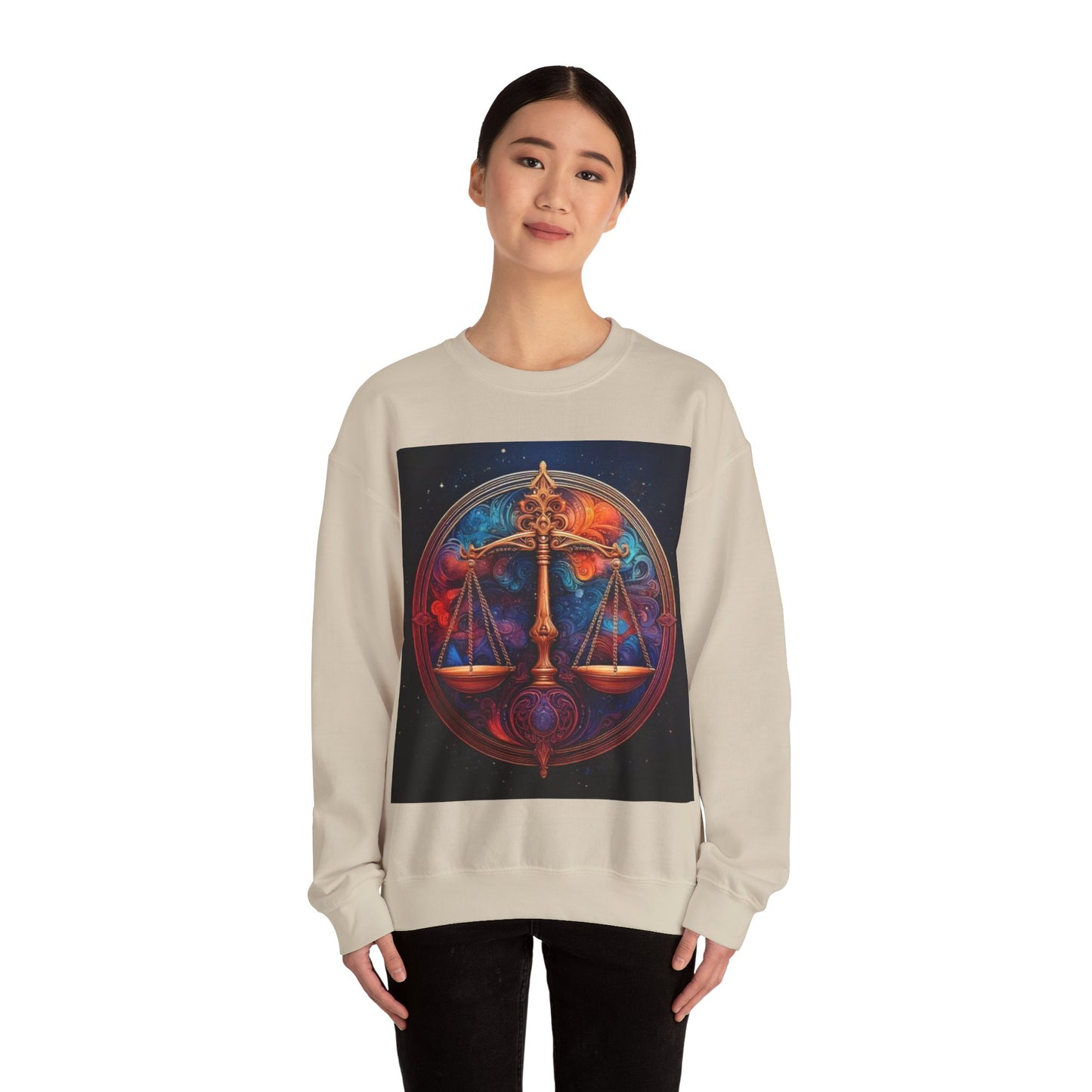 Libra Crewneck Sweatshirt | Zodiac Apparel, Unisex Sweatshirt