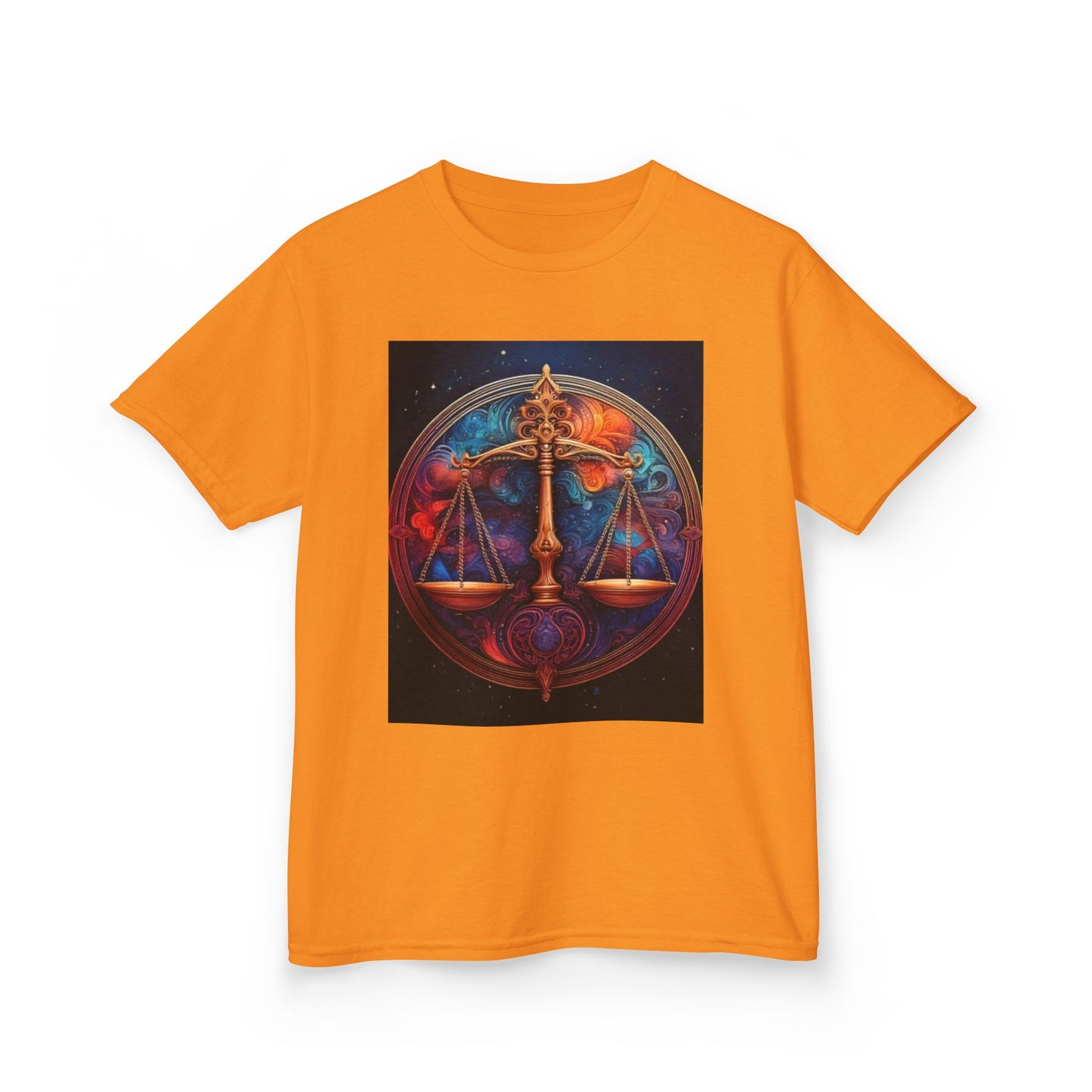 Libra Horoscope Kids Tee - Cosmic Zodiac T-Shirt for Astrology Lovers, Birthday Gift, Everyday Wear, Reference Guide, Unique Design