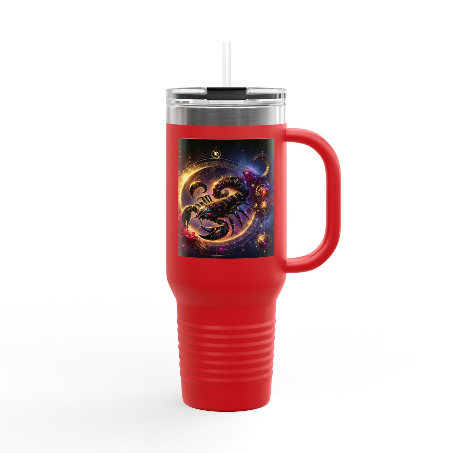 Scorpio Insulated Travel Mug, 40oz, Perfect for Zodiac Fans, Coffee, Tea, Water