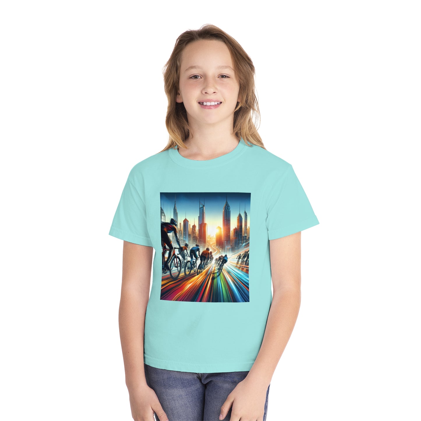Cycling Youth Midweight Tee