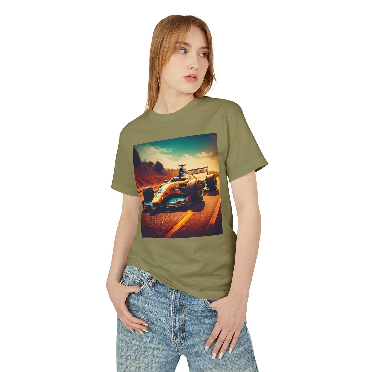 F1 Heavyweight Tee - Unisex Garment-Dyed Shirt