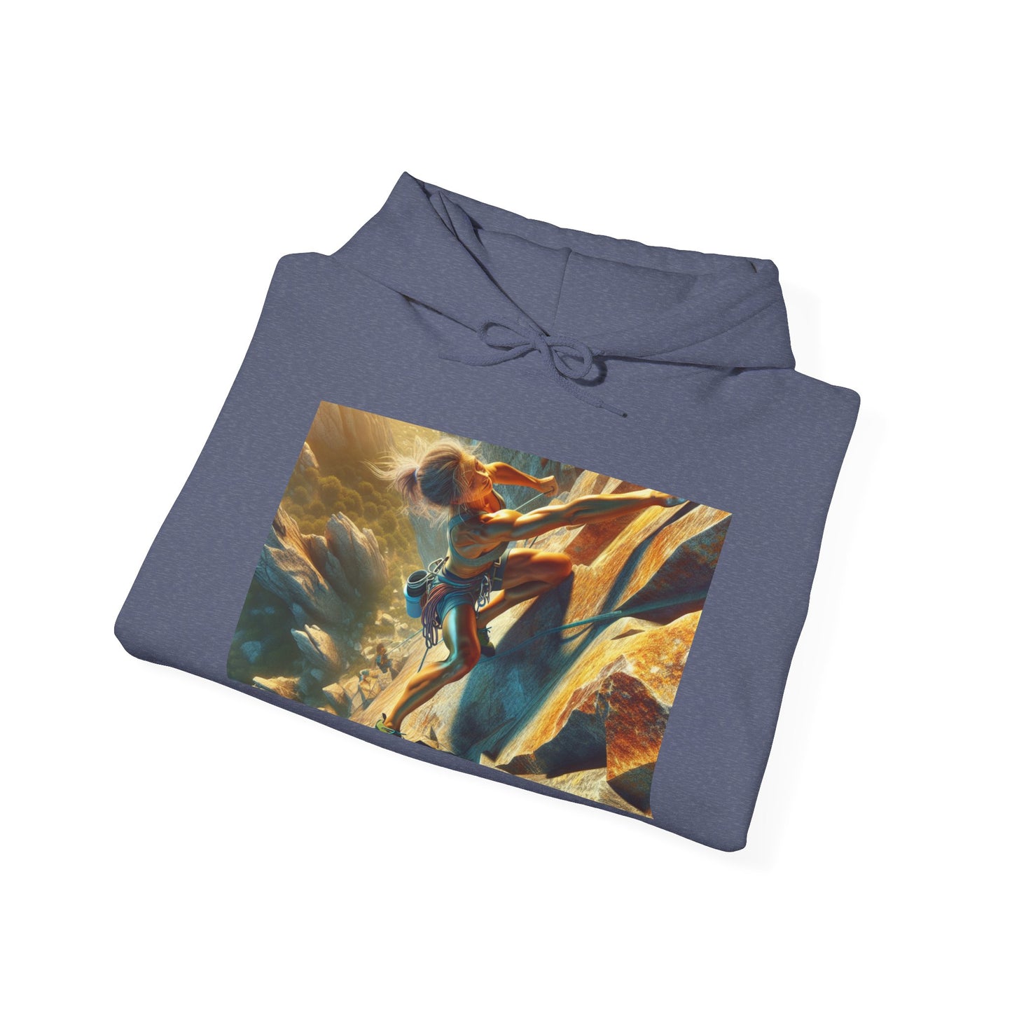 Rock Climbing Unisex Hoodie - Sports Team Vibes