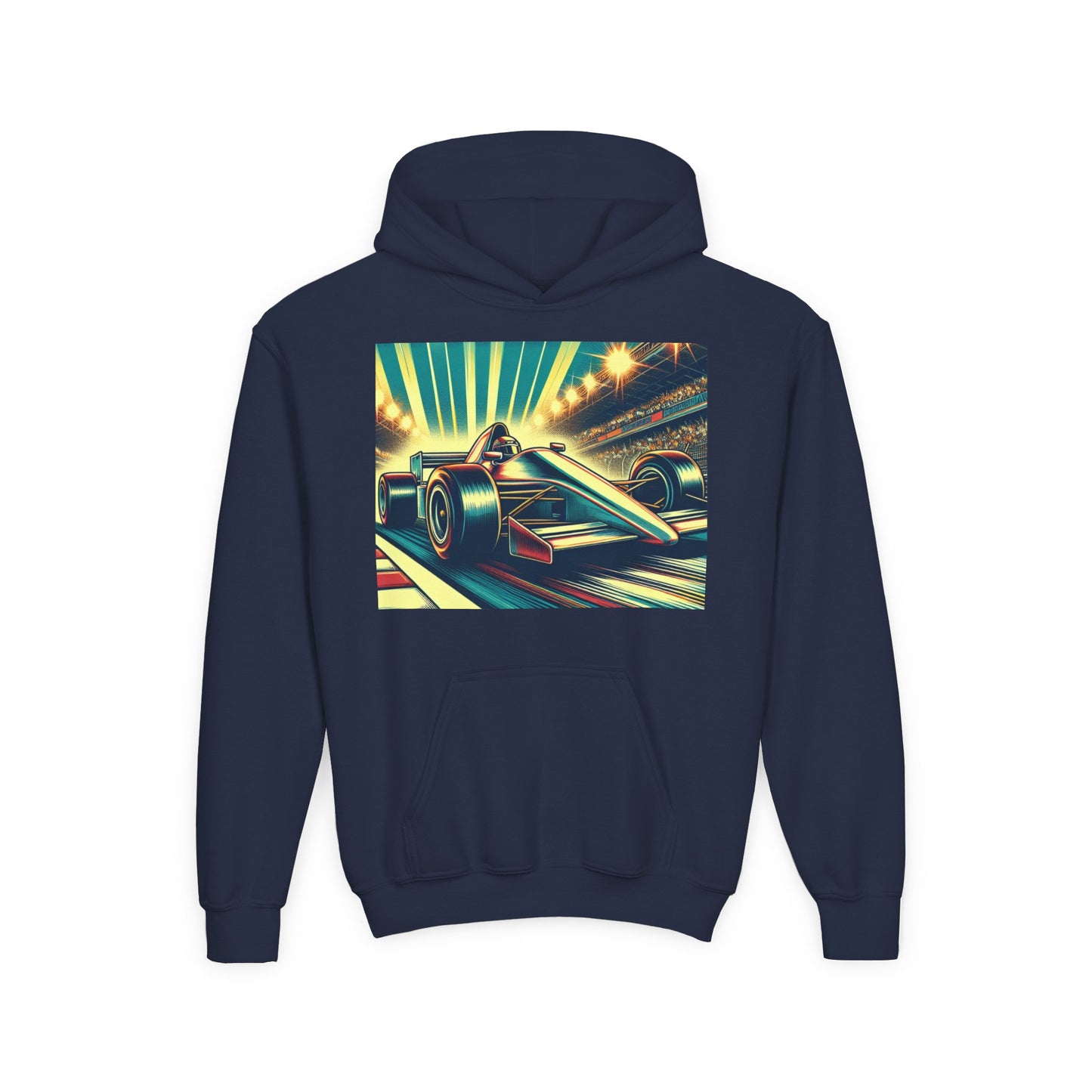 Fi Youth Hoodie - Heavy Blend Sweatshirt