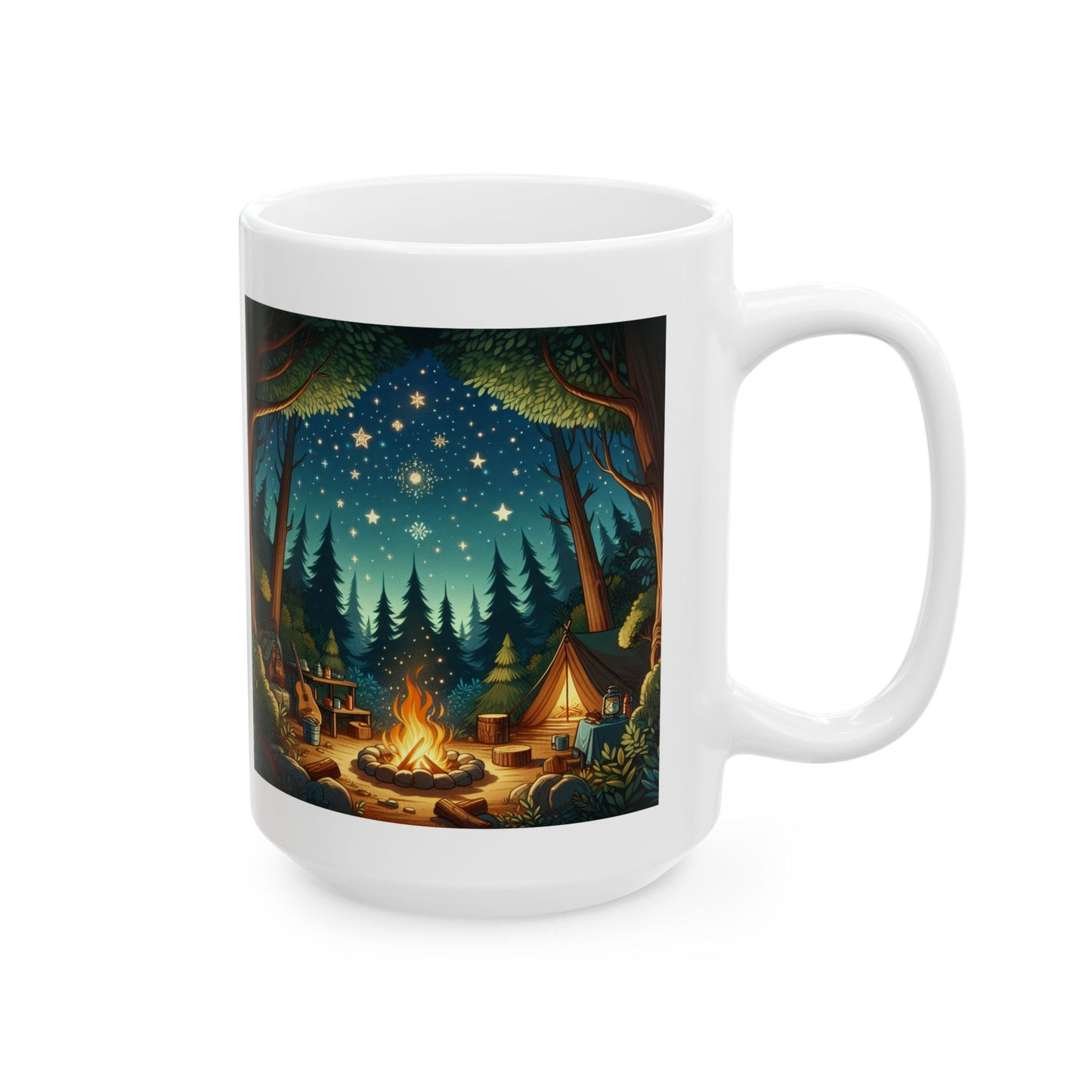 Camping Ceramic Mug