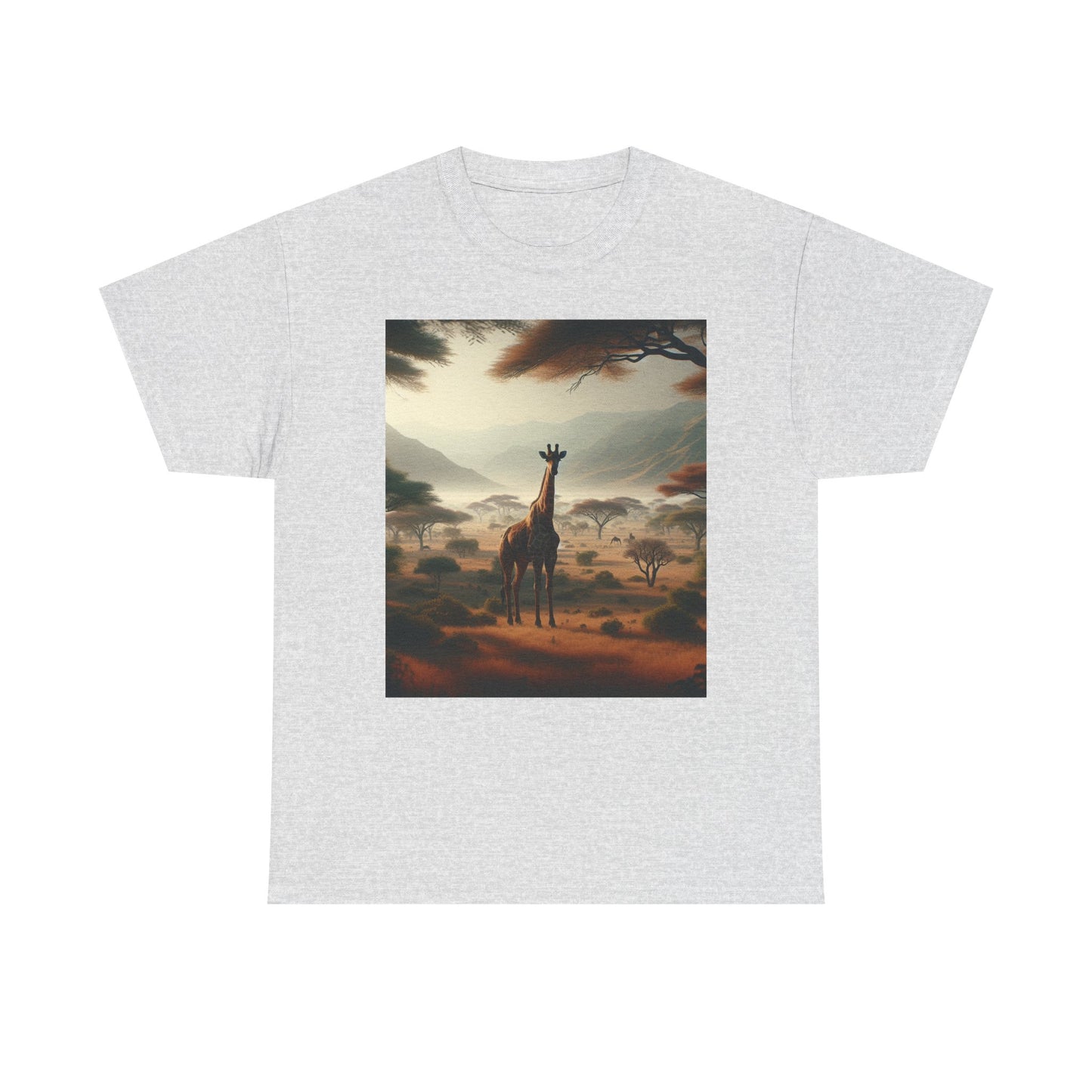 Giraffes Women's Heavy Cotton Tee