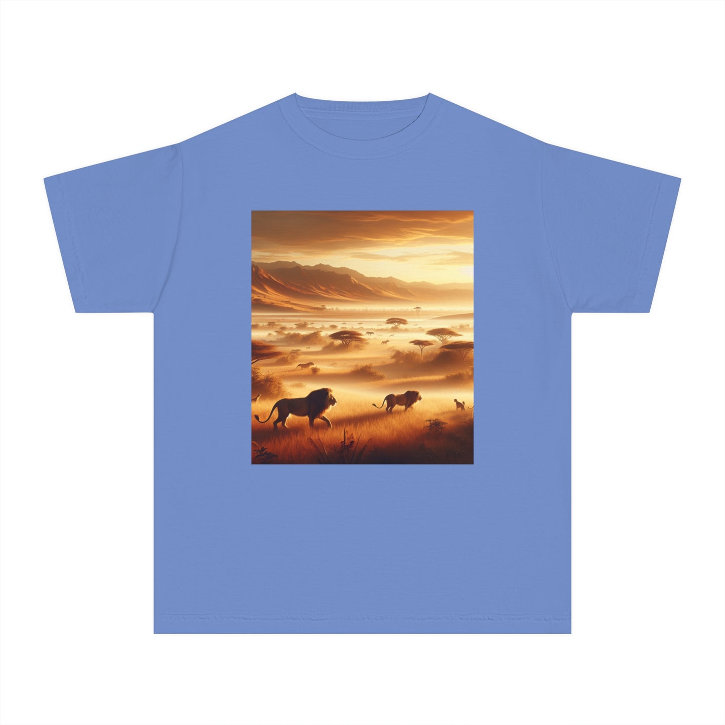 Lions Youth Midweight Tee