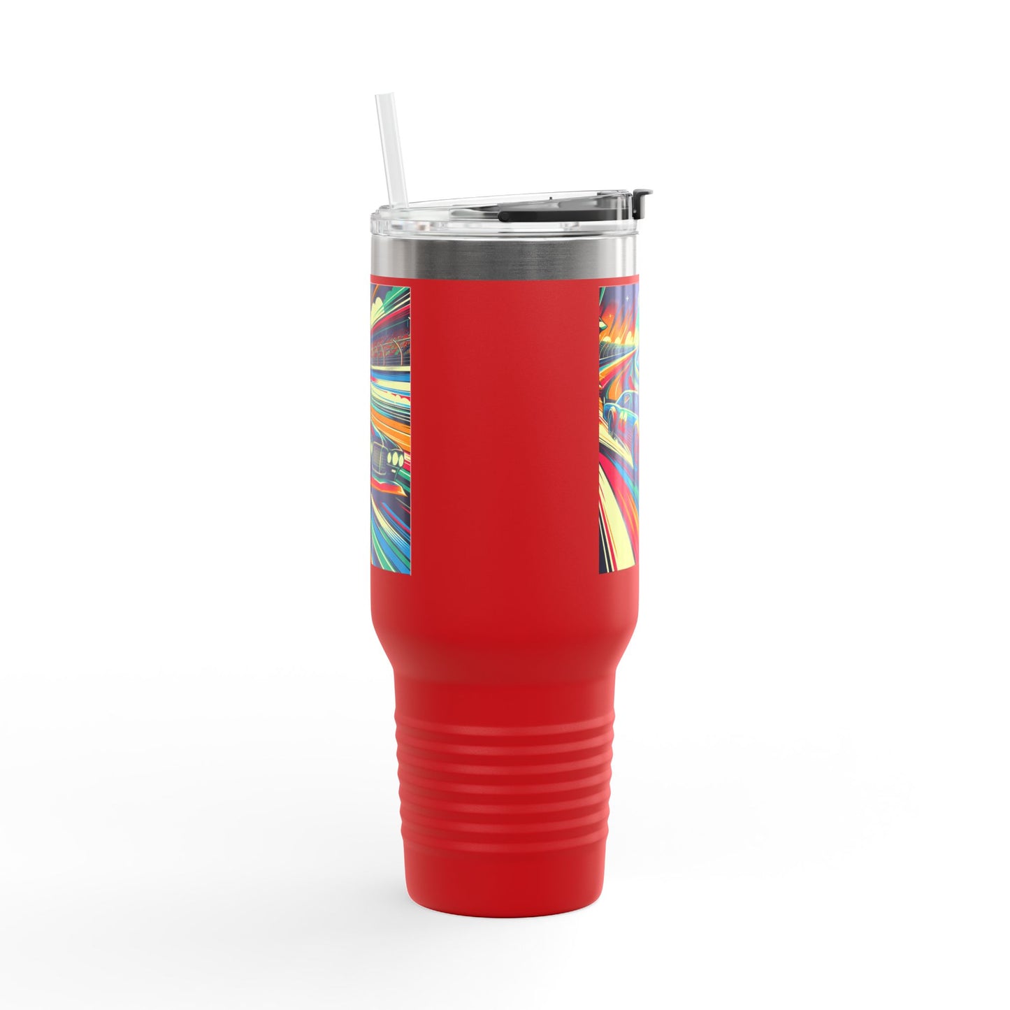 Vintage NASCAR Insulated Travel Mug, 40oz, Perfect for Fans, Sports Events, Coffee, Tea, Water