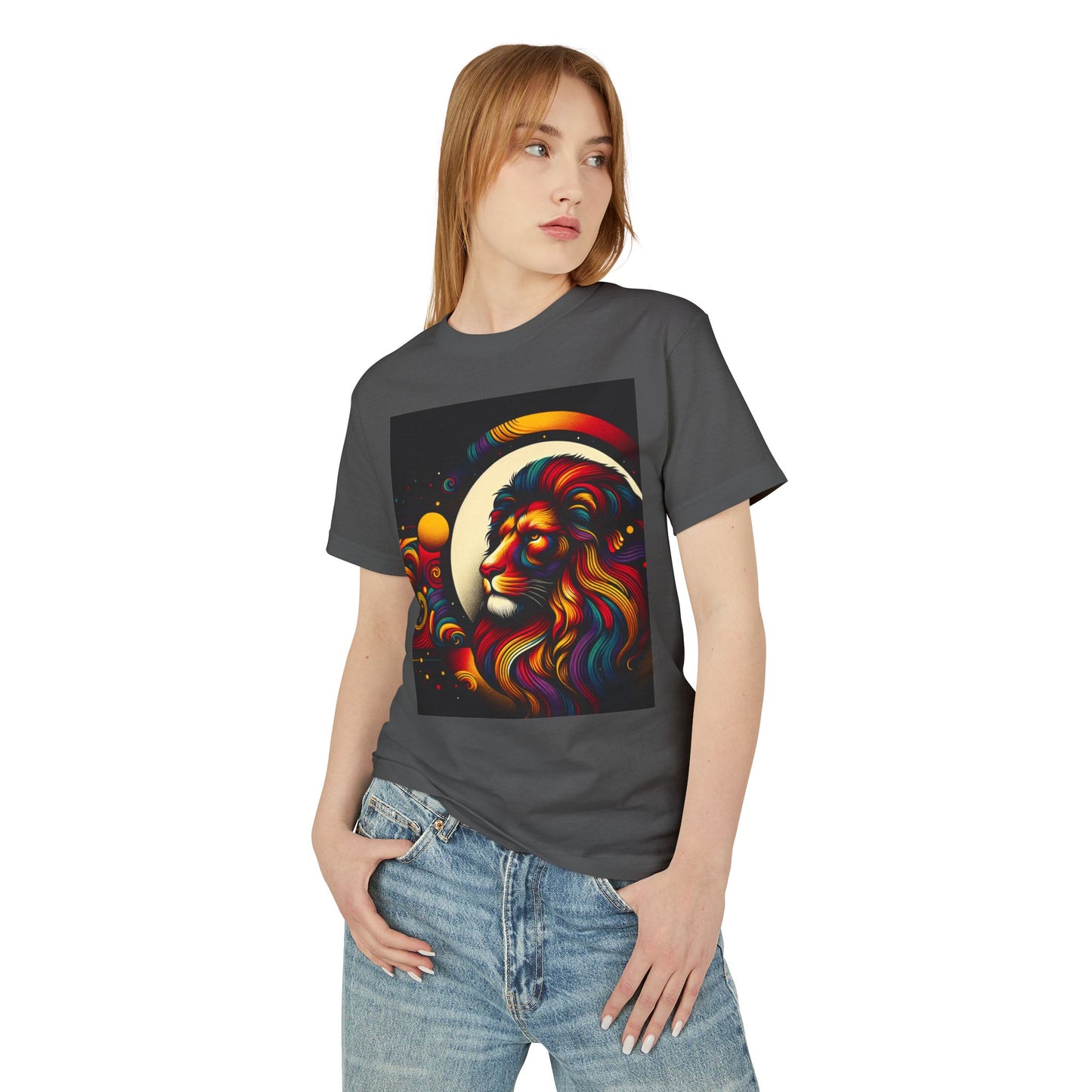 Leo Heavyweight Tee - Unisex Garment-Dyed Shirt