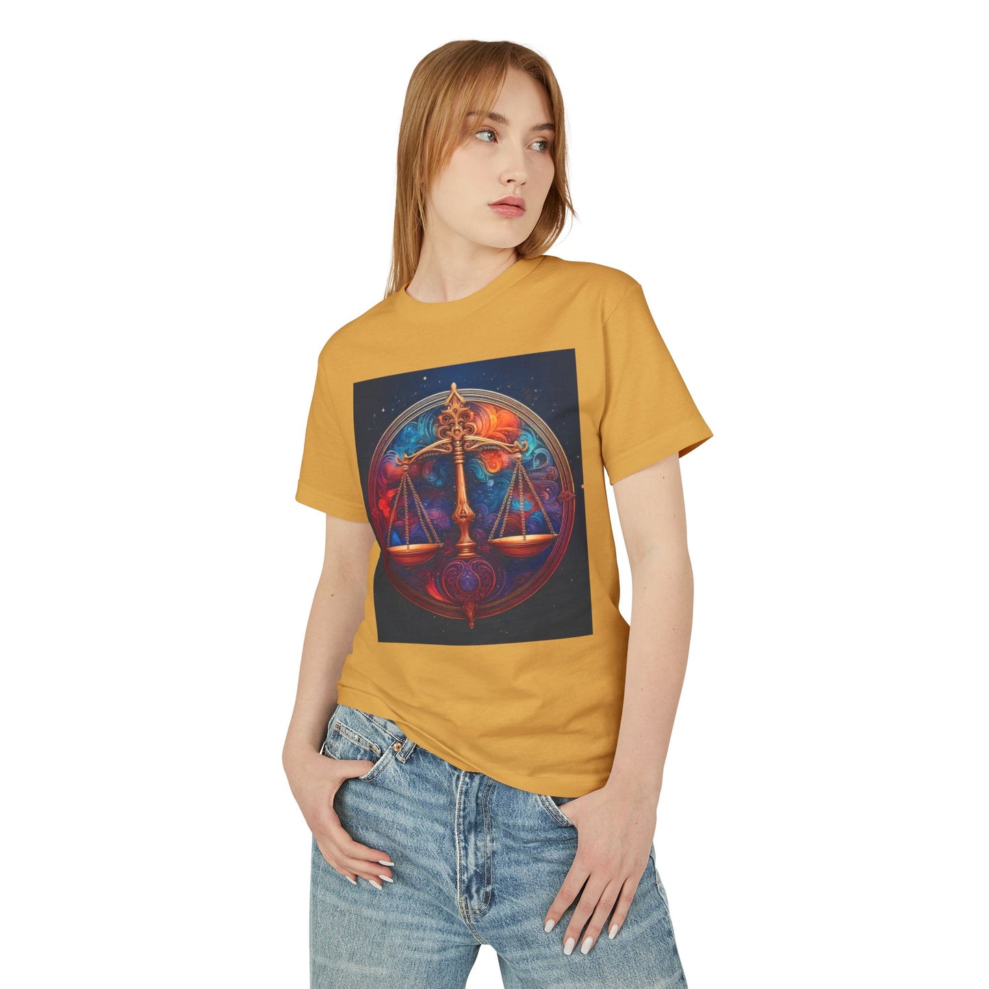 Libra Heavyweight Tee - Unisex Garment-Dyed Shirt