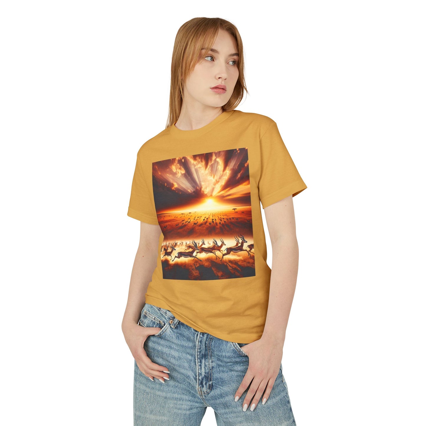 Gazelles Heavyweight Tee - Unisex Garment-Dyed Shirt