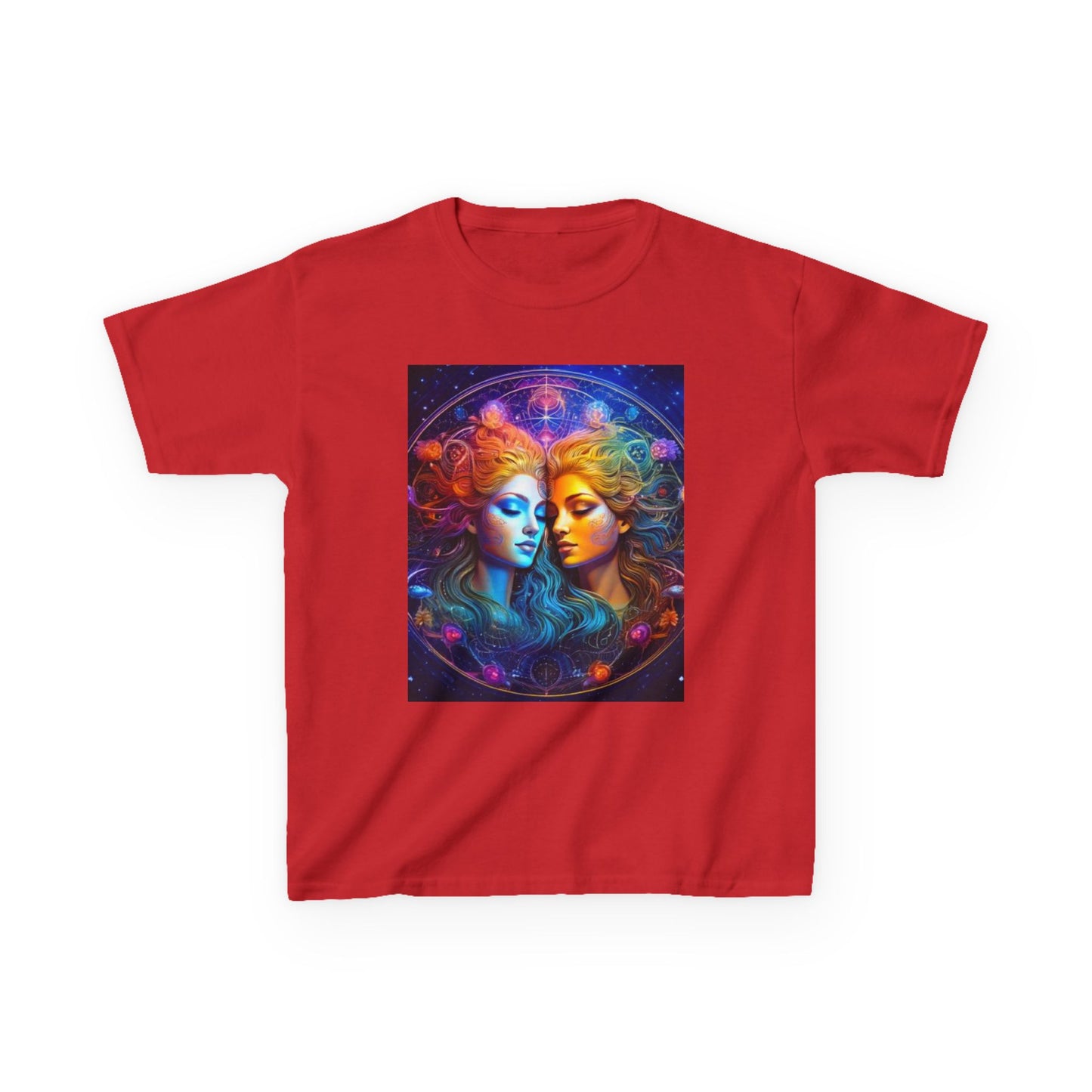 Gemini Horoscope Kids Tee - Cosmic Zodiac T-Shirt for Astrology Lovers, Birthday Gift, Everyday Wear, Reference Guide, Unique Design