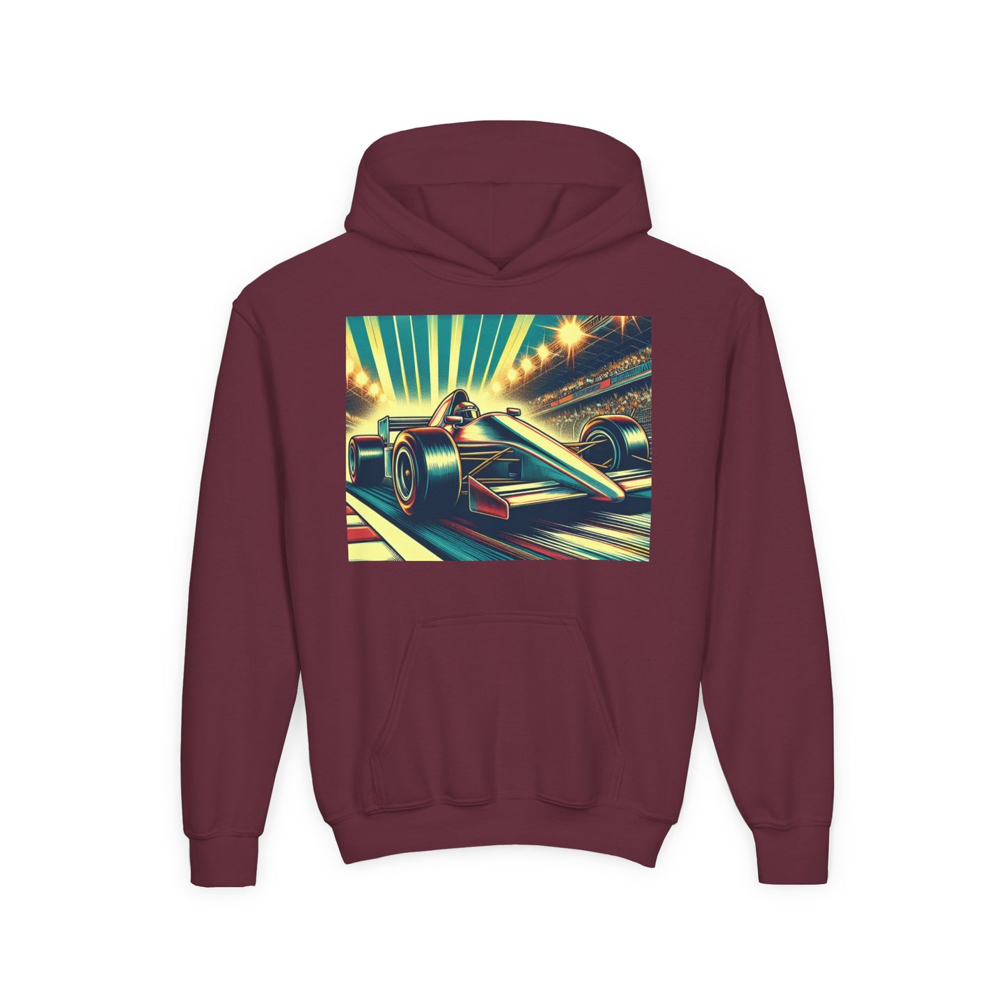 Fi Youth Hoodie - Heavy Blend Sweatshirt