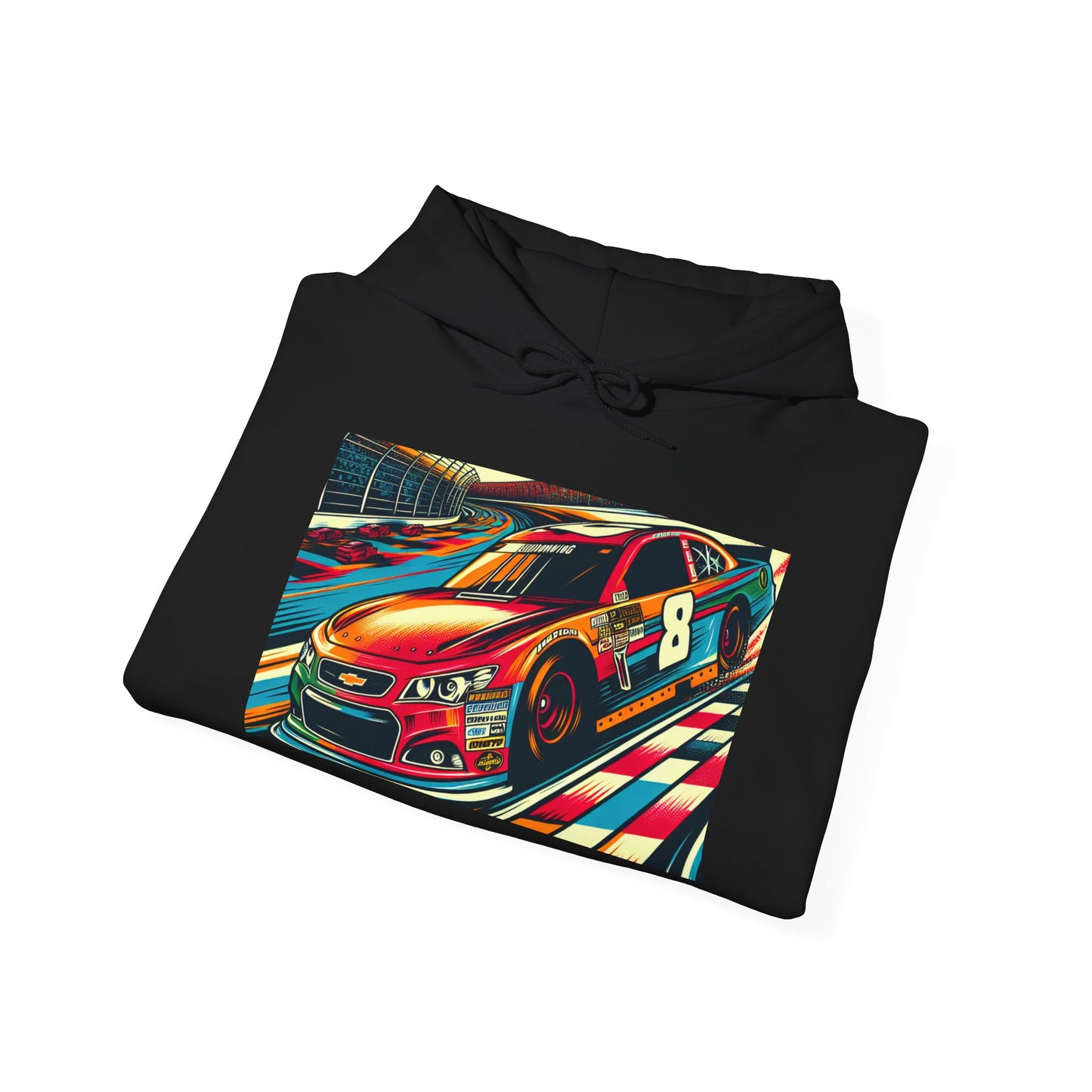 Nascar 8 Unisex Hoodie - Racing Vibes