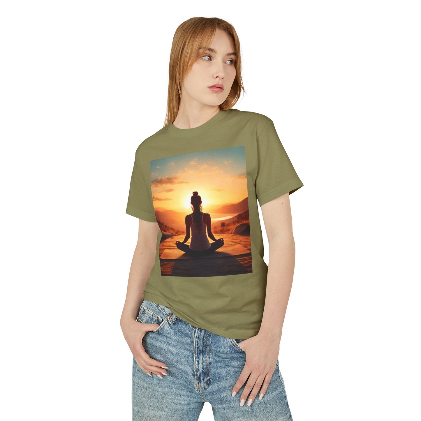 Yoga Heavyweight Tee - Unisex Garment-Dyed Shirt