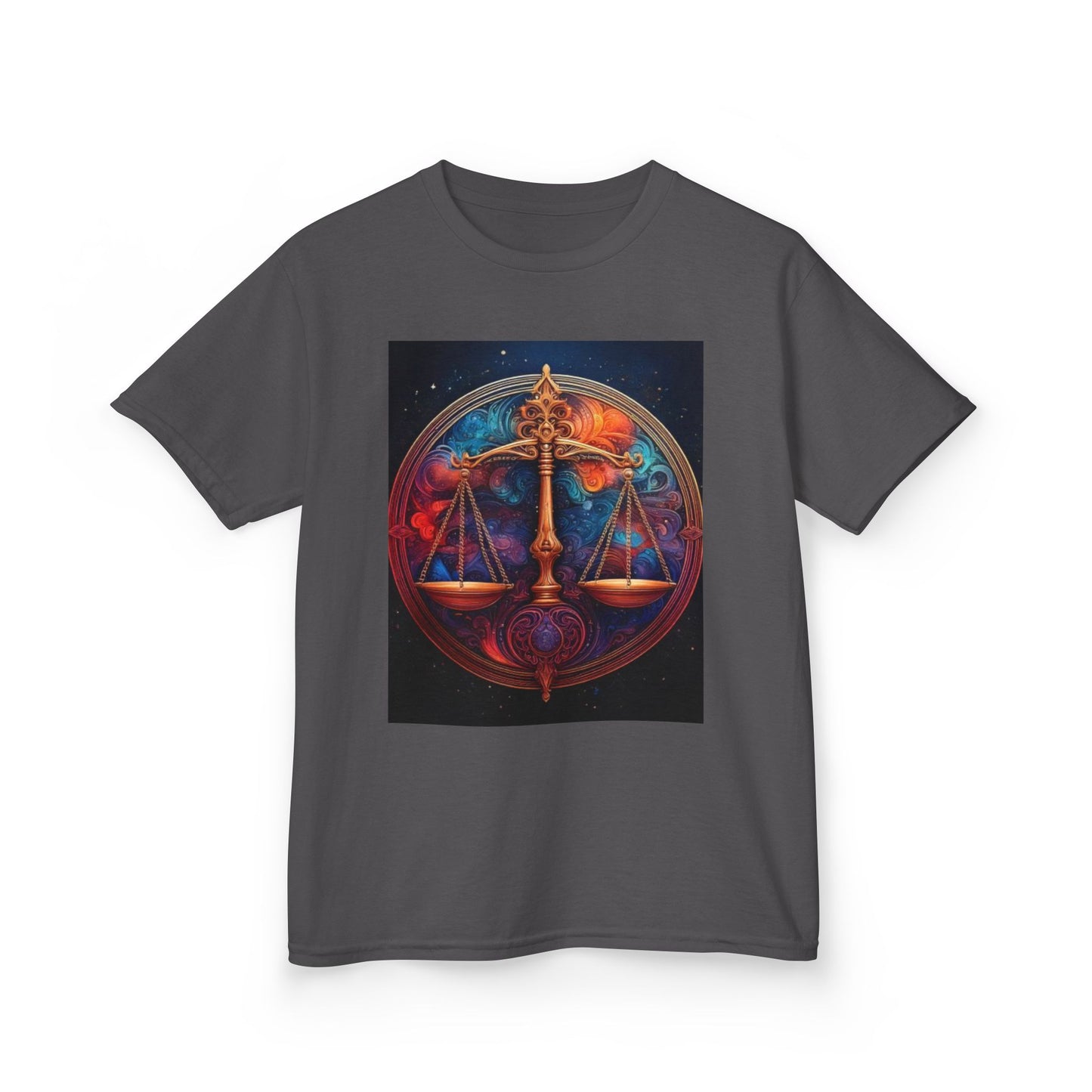 Libra Horoscope Kids Tee - Cosmic Zodiac T-Shirt for Astrology Lovers, Birthday Gift, Everyday Wear, Reference Guide, Unique Design