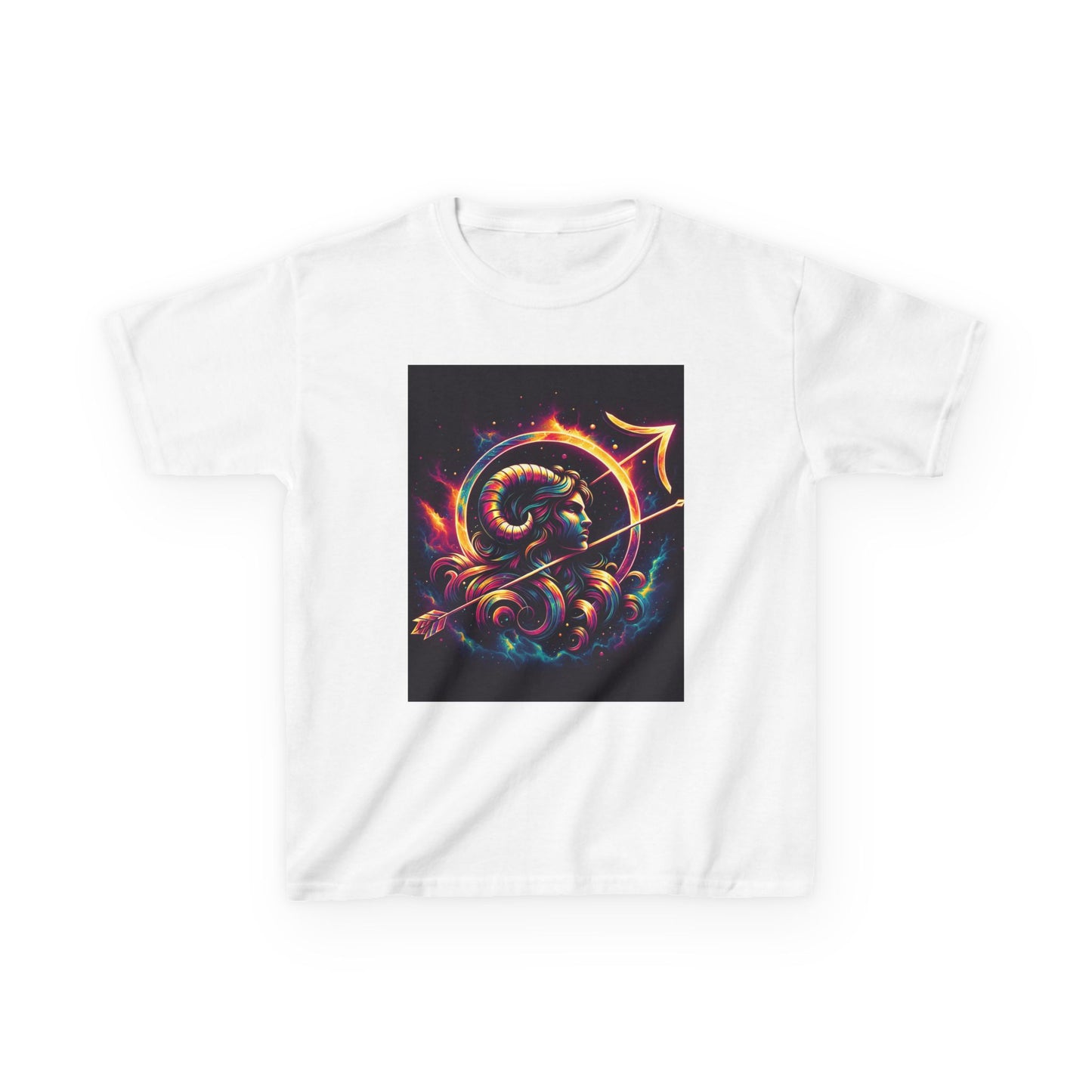 Sagittarius Horoscope Kids Tee - Cosmic Zodiac T-Shirt for Astrology Lovers, Birthday Gift, Everyday Wear, Reference Guide, Unique Design