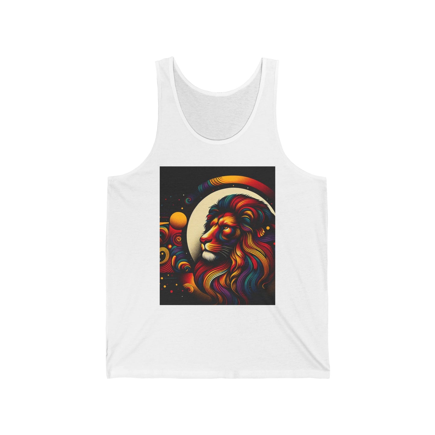 Leo Unisex Jersey Tank Top - Perfect for Festivals & Casual Wear
