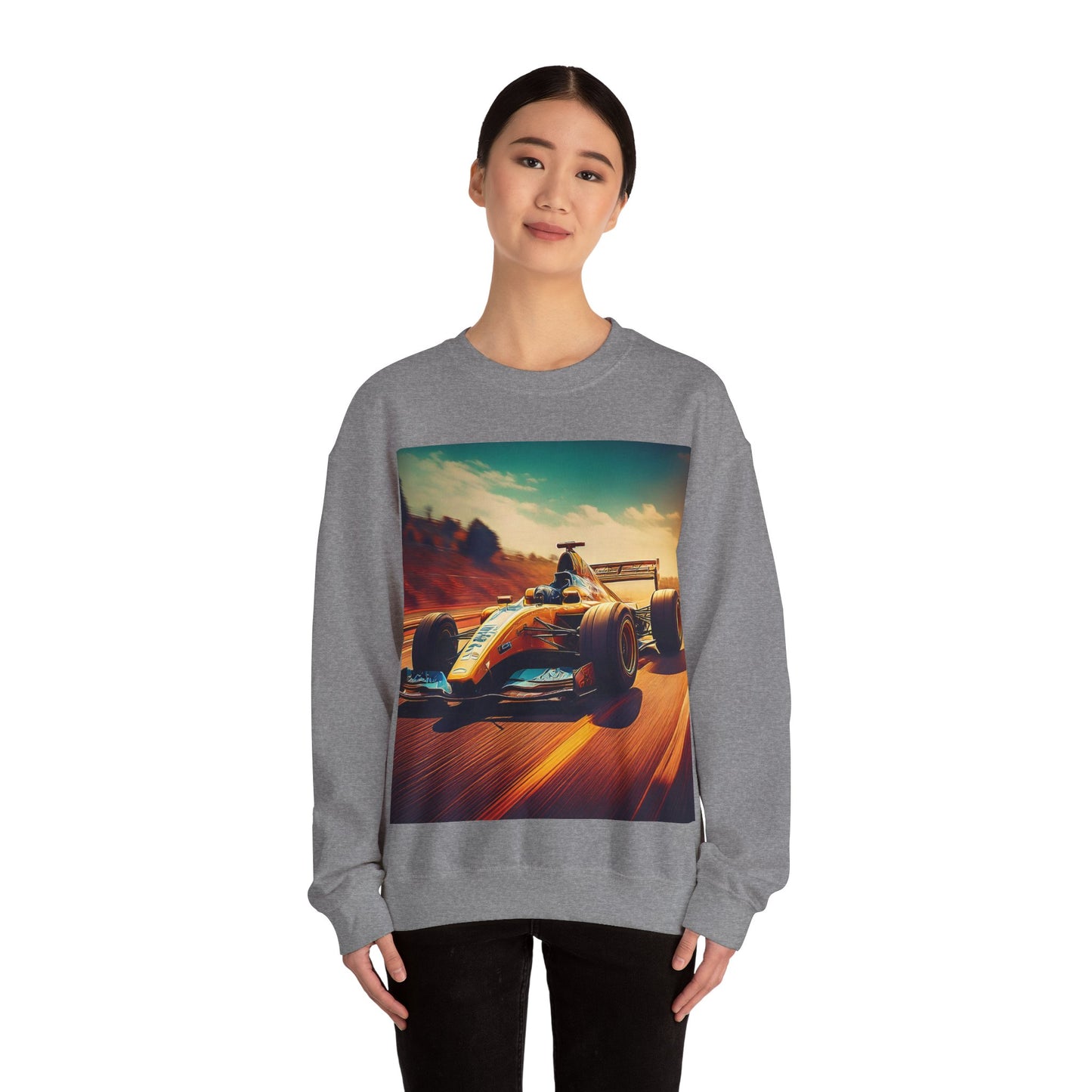 Race Car Crewneck Sweatshirt | Racing Apparel, Unisex Sweatshirt, F1 Gift, Motorsports Clothing, Car Enthusiasts Sweatshirt