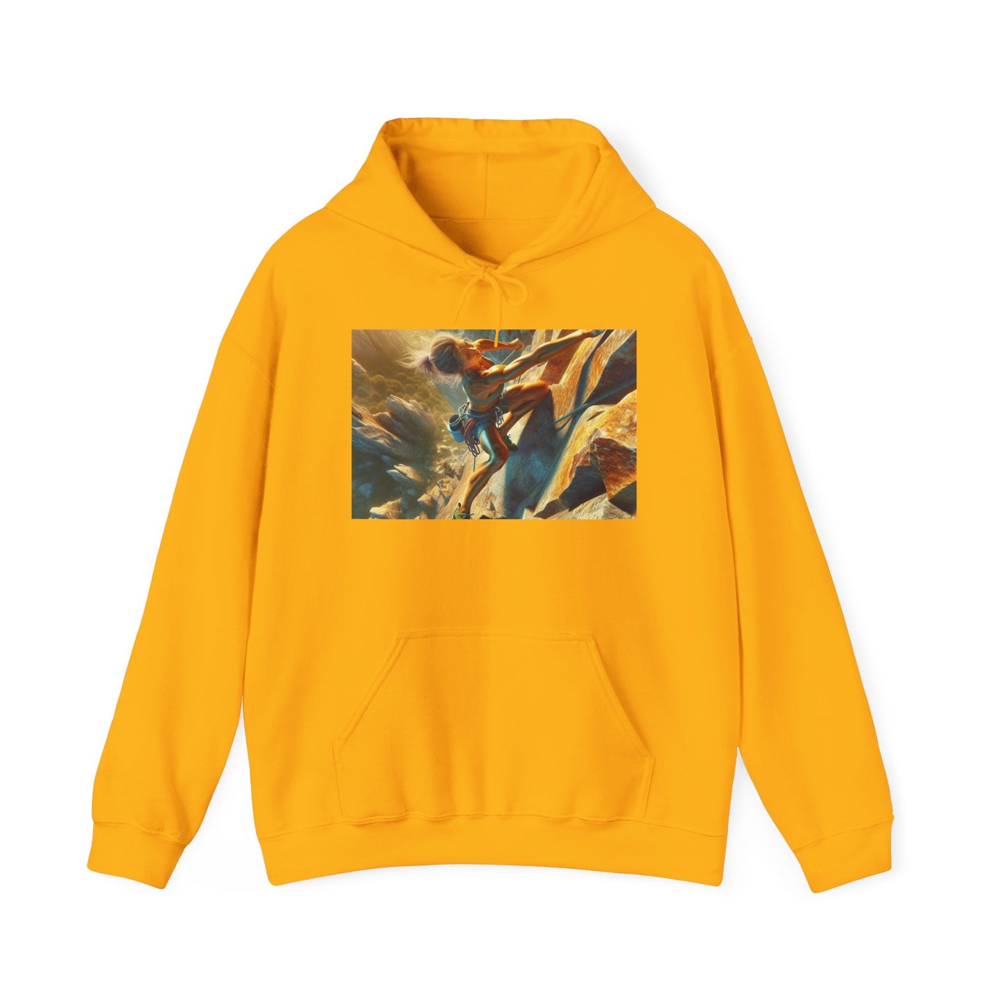 Rock Climbing Unisex Hoodie - Sports Team Vibes