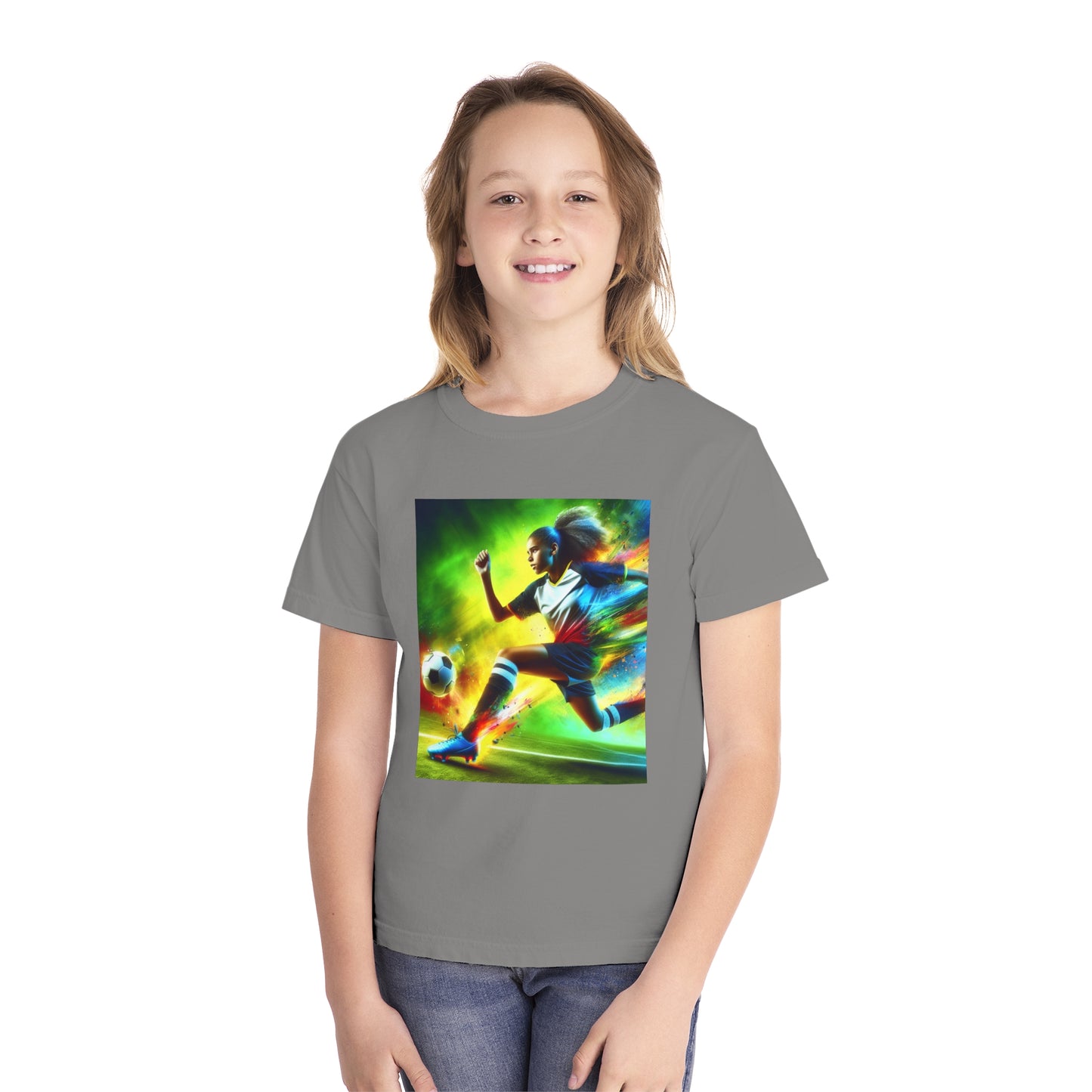 Soccer Youth Midweight Tee
