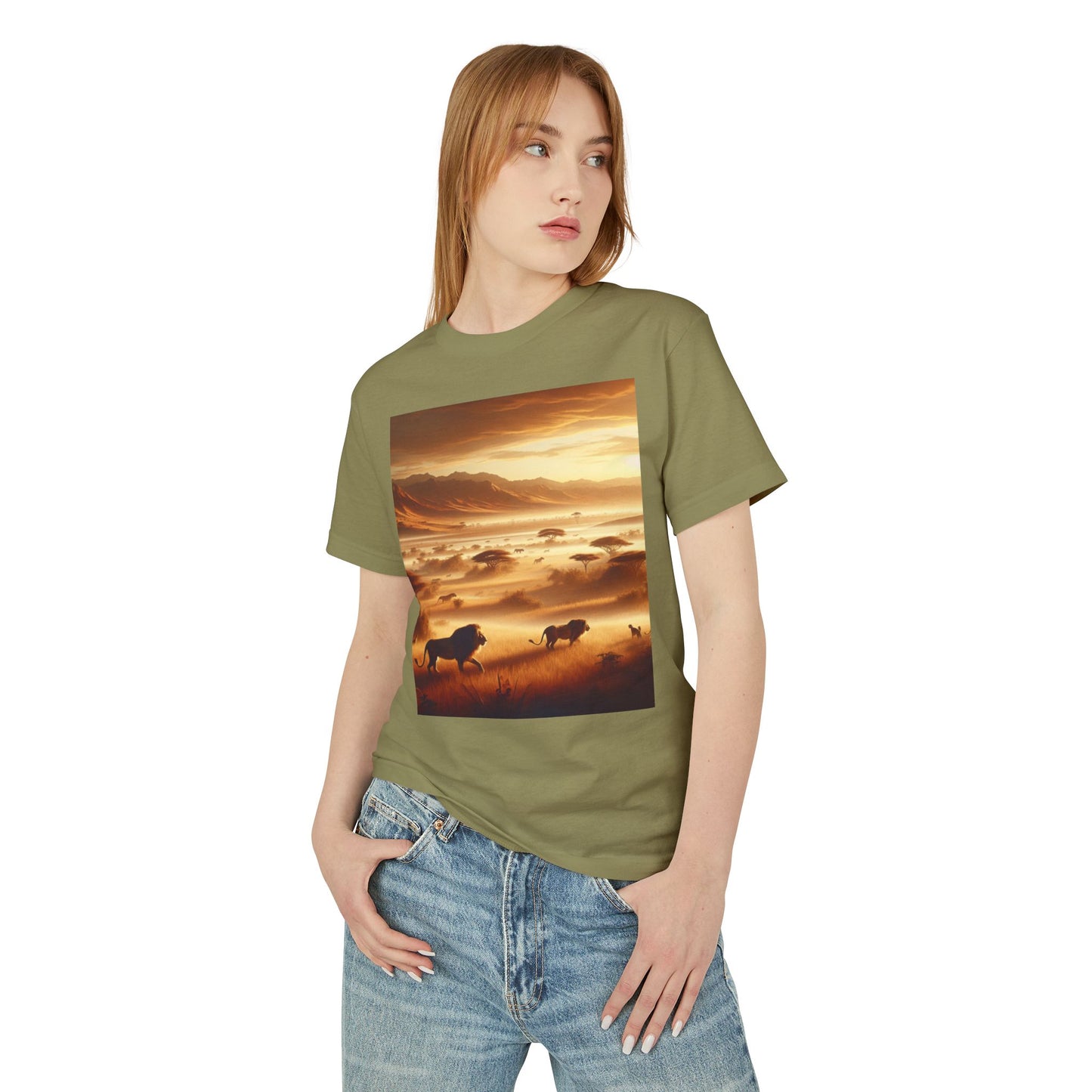 Lions Heavyweight Tee - Unisex Garment-Dyed Shirt