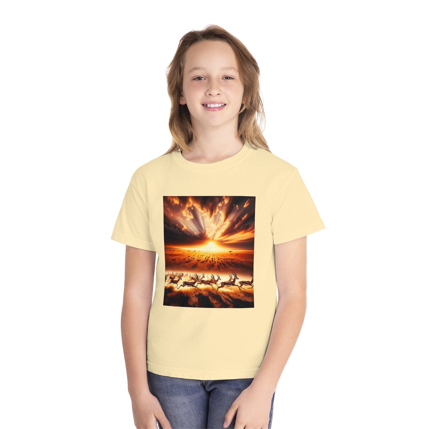 Gazelles Youth Midweight Tee