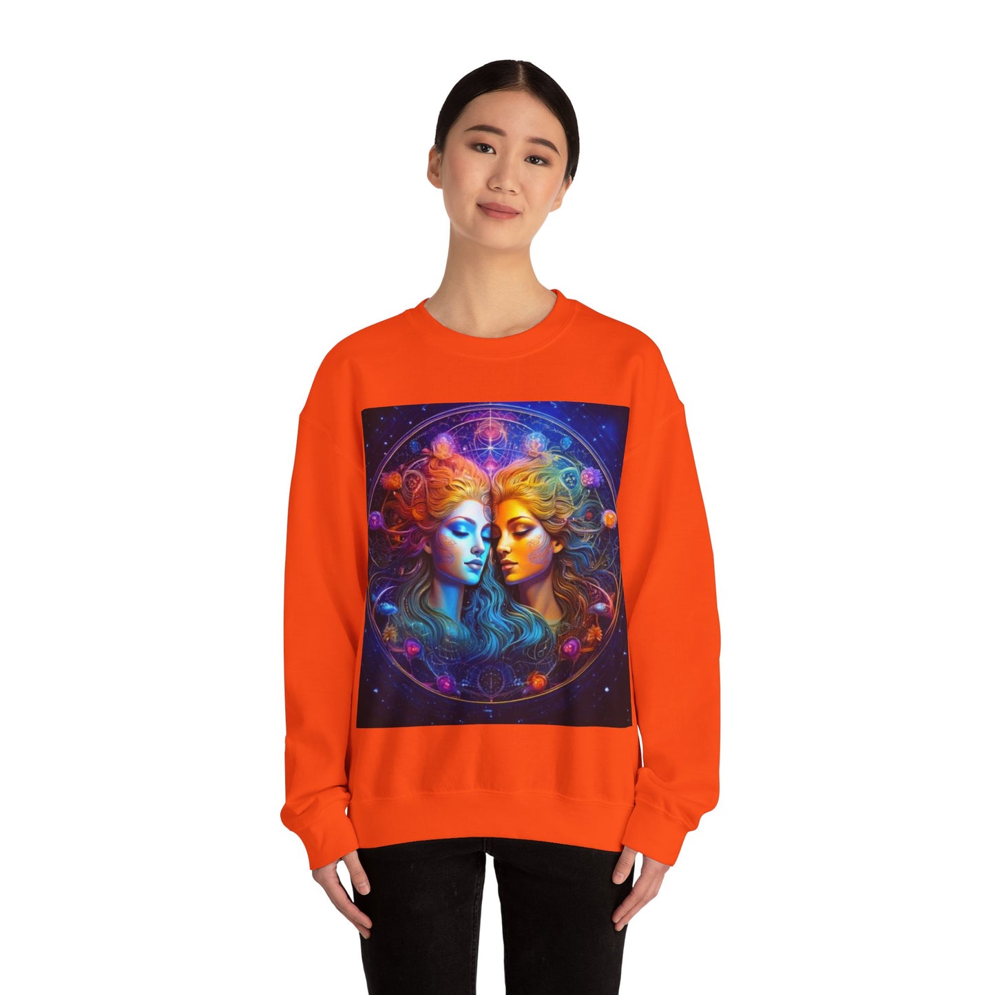 Gemini Crewneck Sweatshirt | Zodiac Apparel, Unisex Sweatshirt