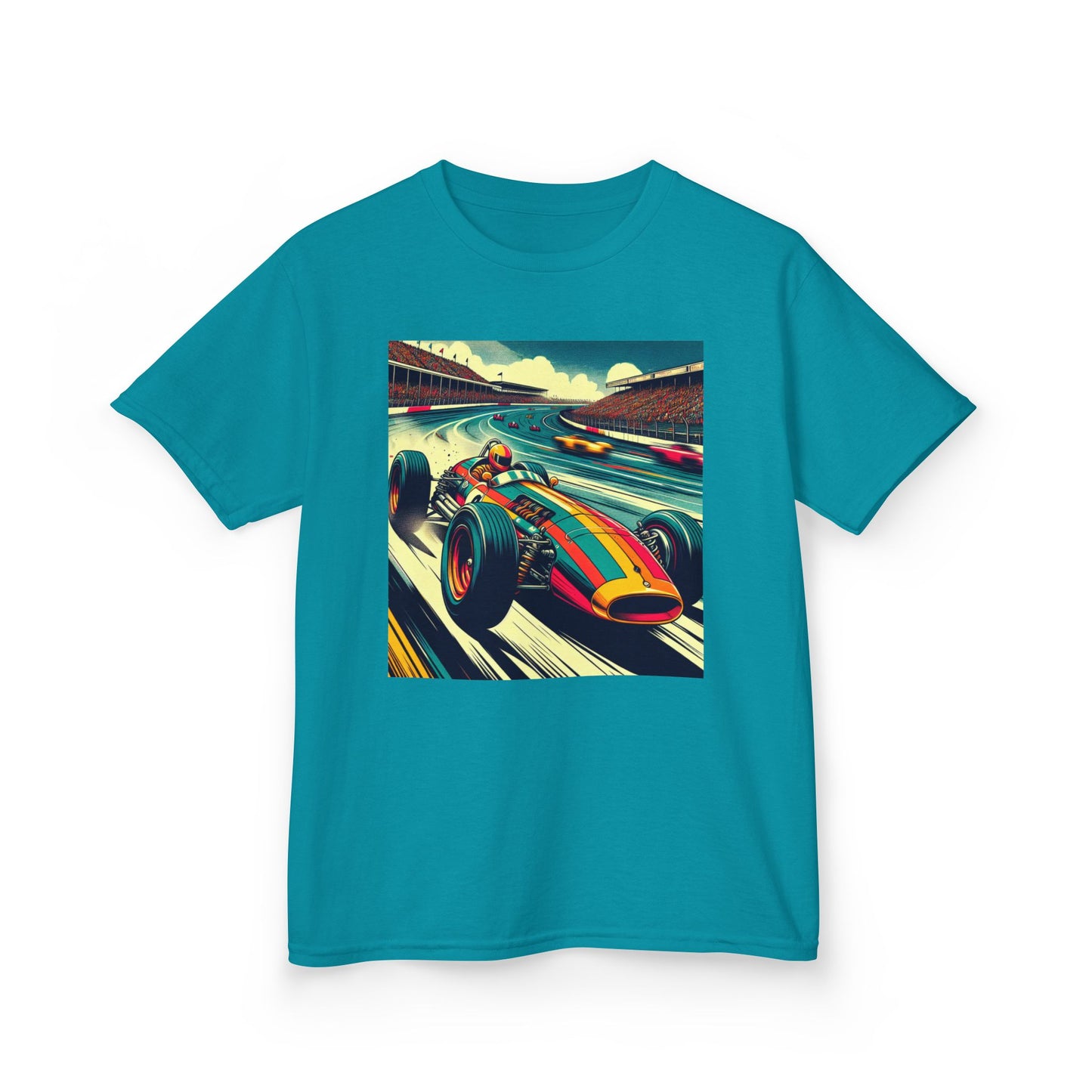 Vintage F1 Kids Tee, Birthday Gift, Everyday Wear, Reference Guide, Unique Design