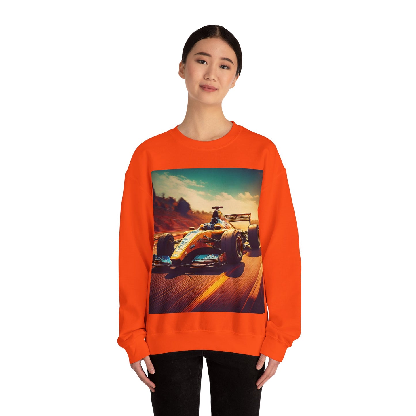 Race Car Crewneck Sweatshirt | Racing Apparel, Unisex Sweatshirt, F1 Gift, Motorsports Clothing, Car Enthusiasts Sweatshirt