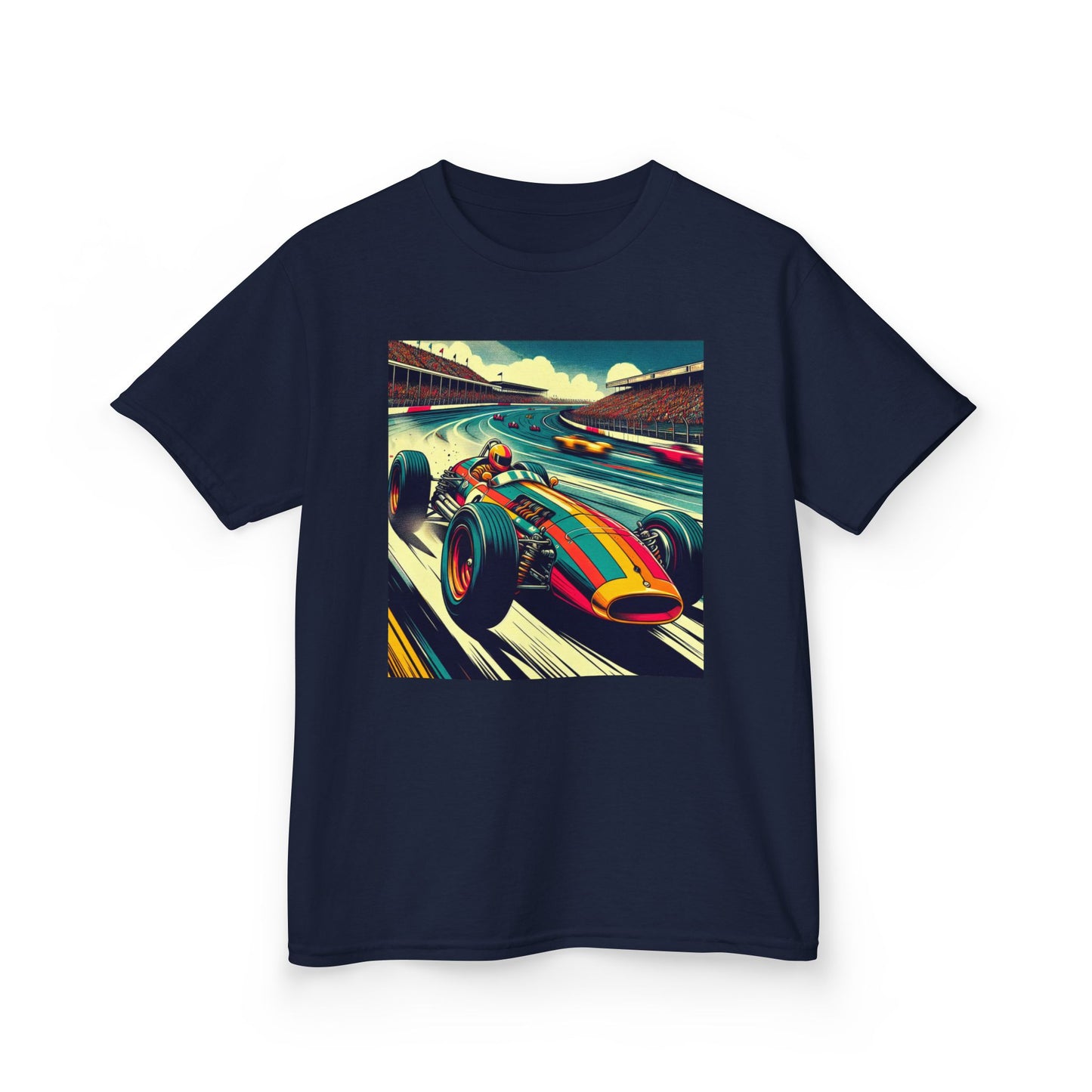Vintage F1 Kids Tee, Birthday Gift, Everyday Wear, Reference Guide, Unique Design