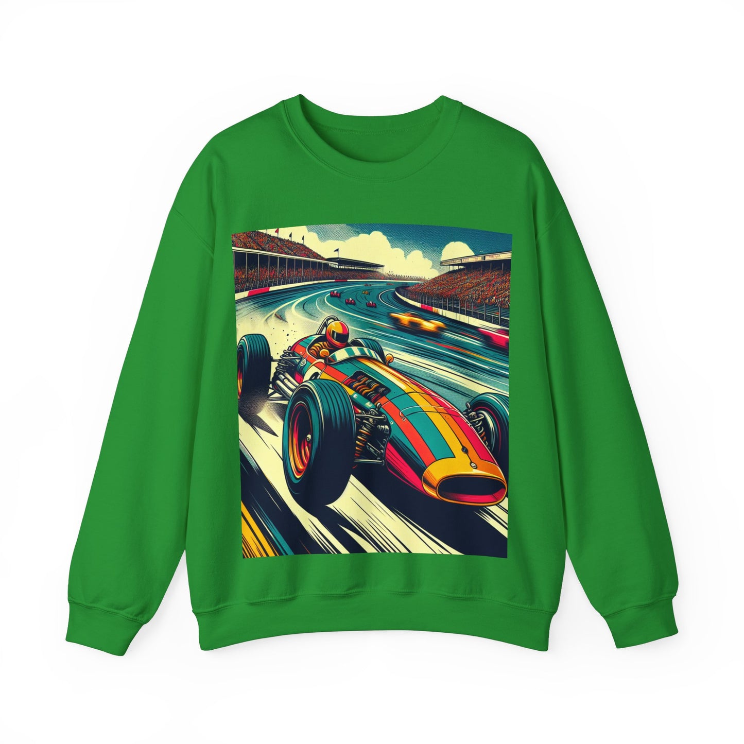 Race Car Crewneck Sweatshirt | Racing Apparel, Unisex Sweatshirt, F1 Gift, Motorsports Clothing, Car Enthusiasts Sweatshirt