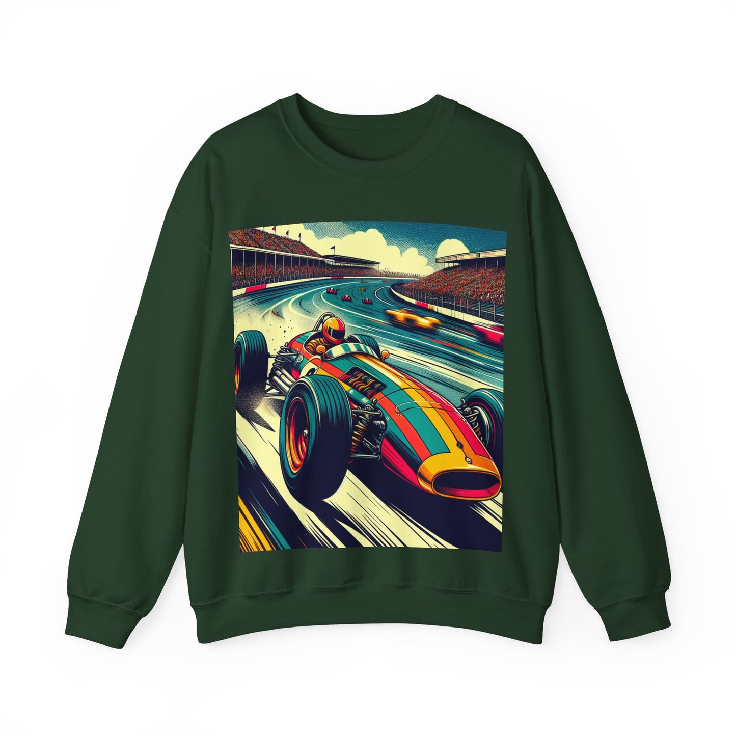 Race Car Crewneck Sweatshirt | Racing Apparel, Unisex Sweatshirt, F1 Gift, Motorsports Clothing, Car Enthusiasts Sweatshirt