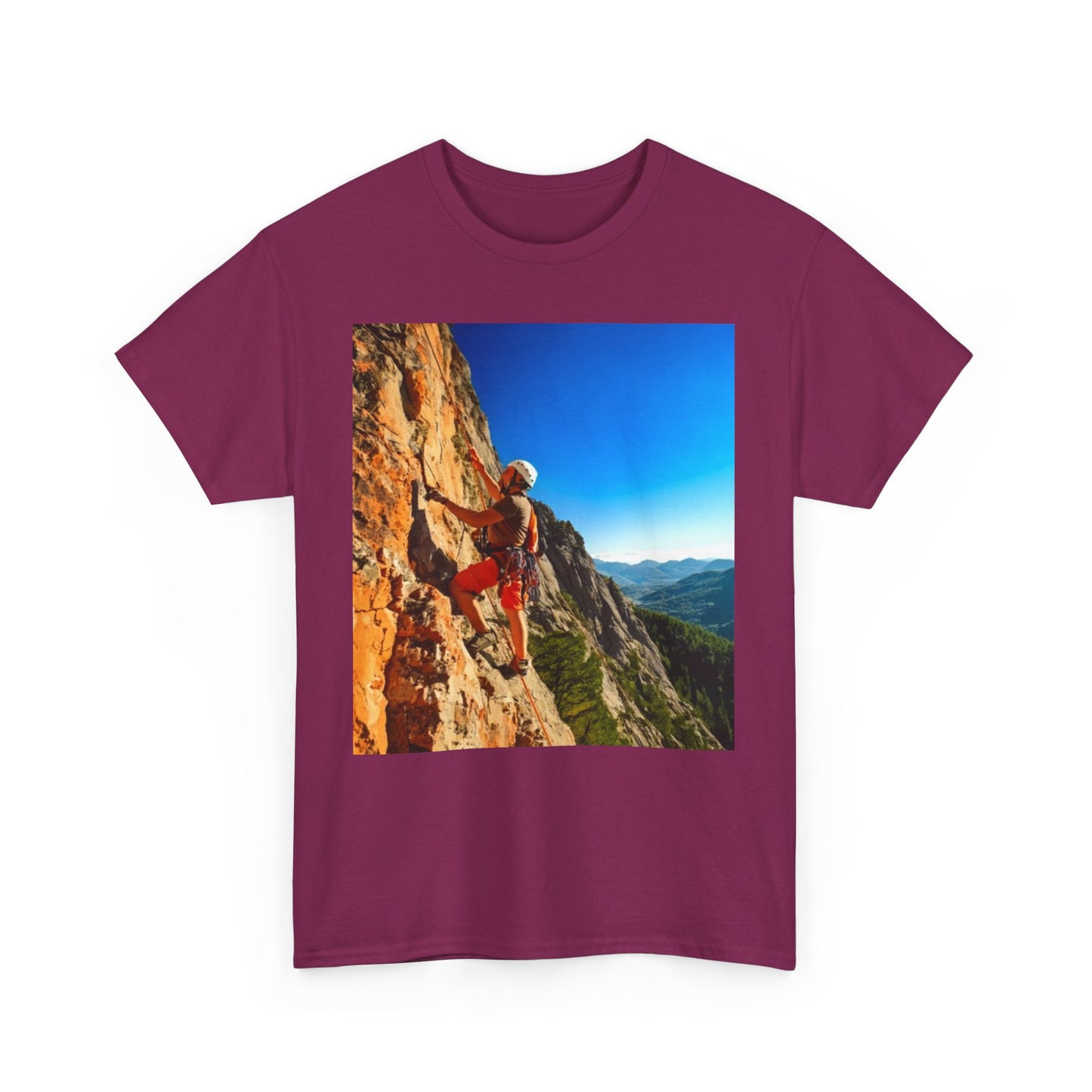 Rock climbing Women's Heavy Cotton Tee