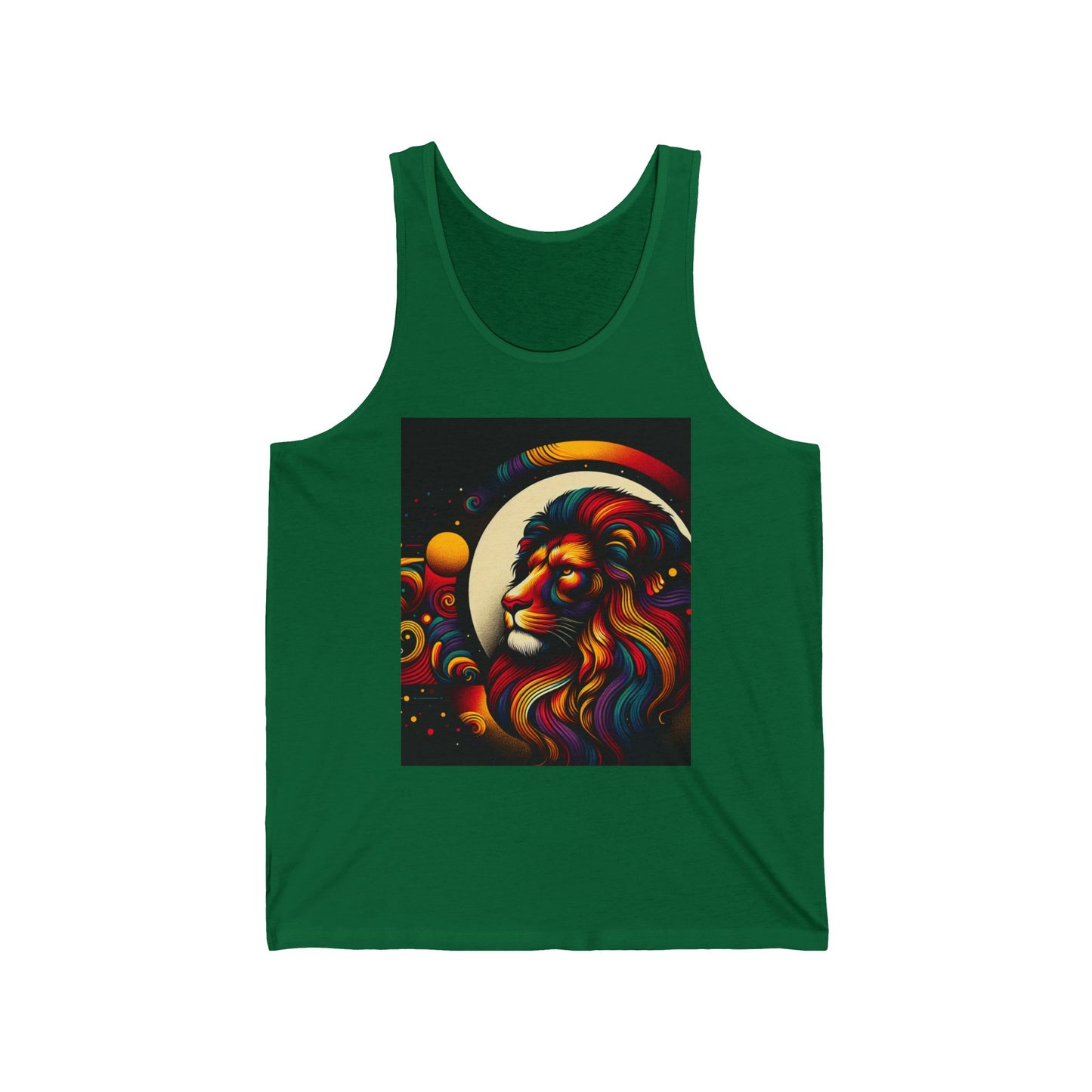 Leo Unisex Jersey Tank Top - Perfect for Festivals & Casual Wear