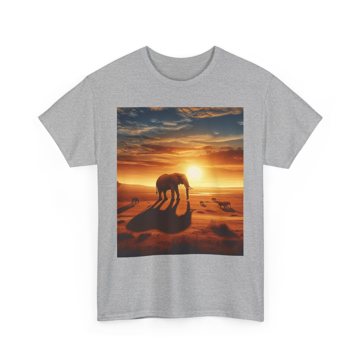 Elephants Women's Heavy Cotton Tee