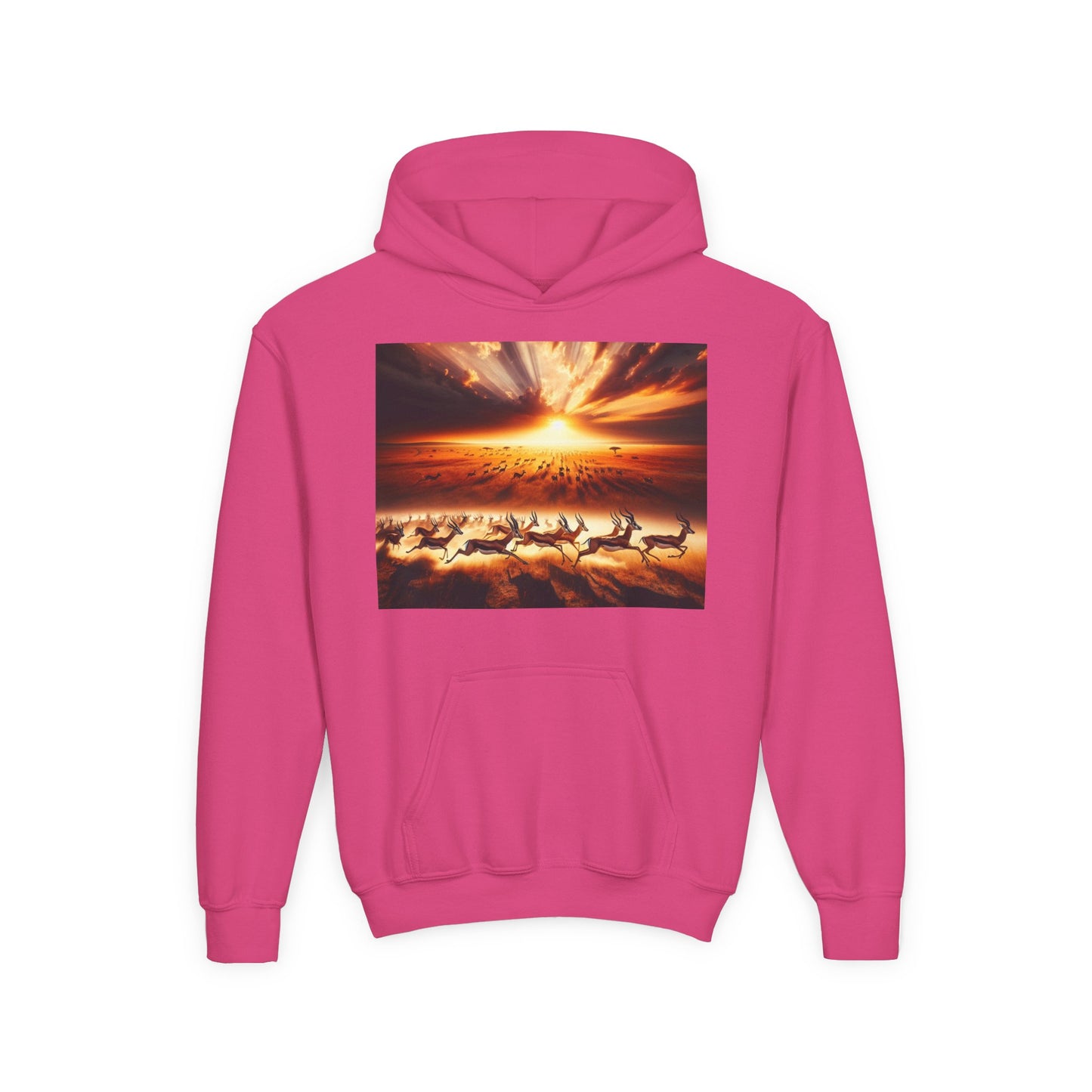 Gazelles Youth Hoodie - Heavy Blend Sweatshirt