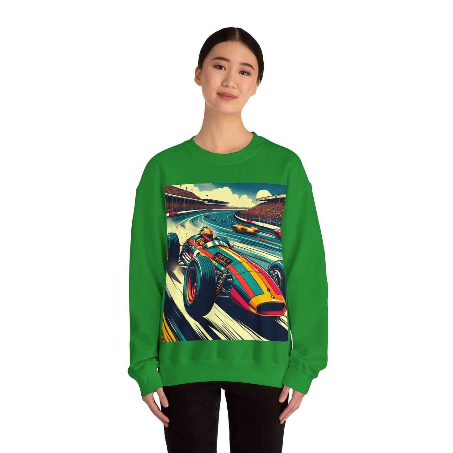 Race Car Crewneck Sweatshirt | Racing Apparel, Unisex Sweatshirt, F1 Gift, Motorsports Clothing, Car Enthusiasts Sweatshirt