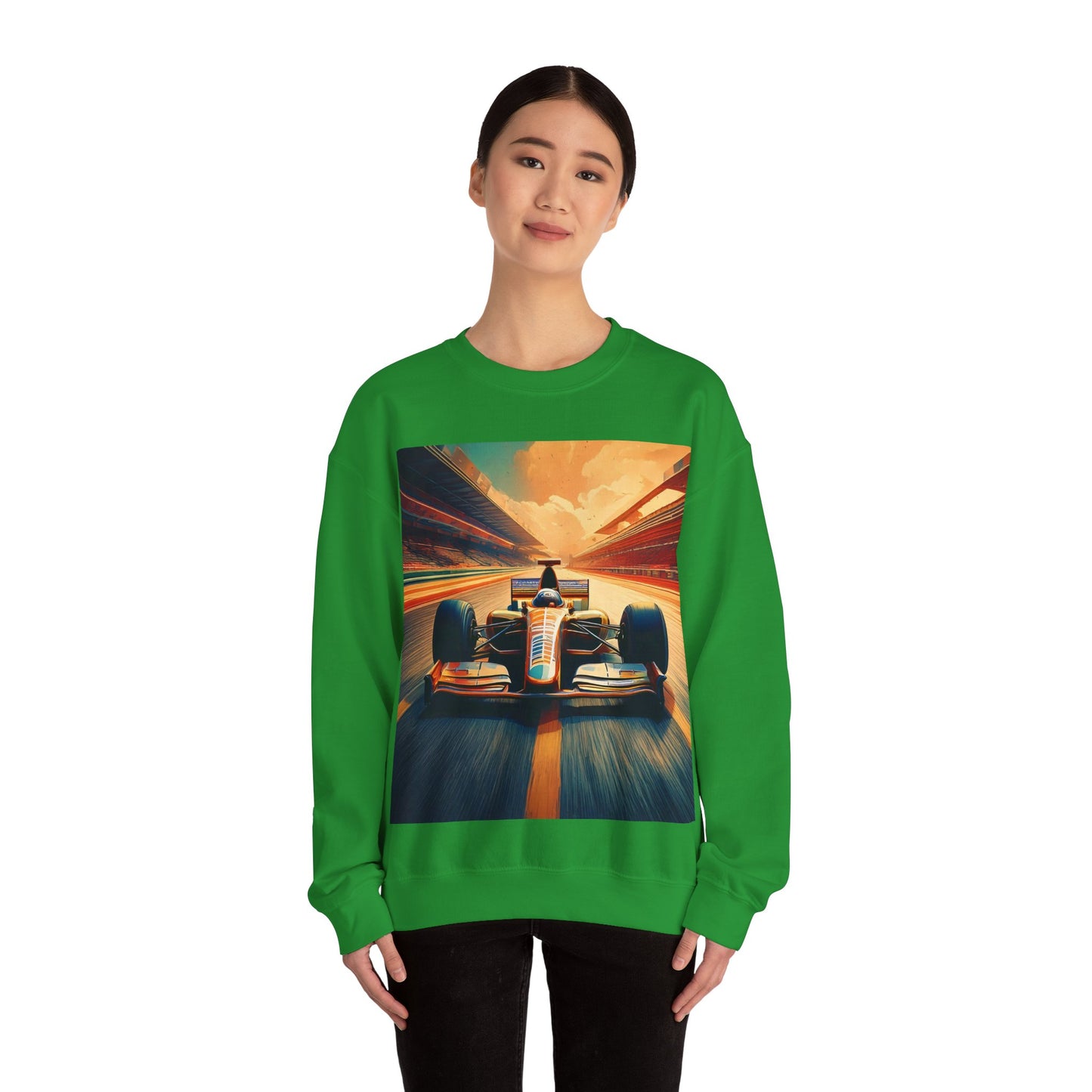 Race Car Crewneck Sweatshirt | Racing Apparel, Unisex Sweatshirt, F1 Gift, Motorsports Clothing, Car Enthusiasts Sweatshirt