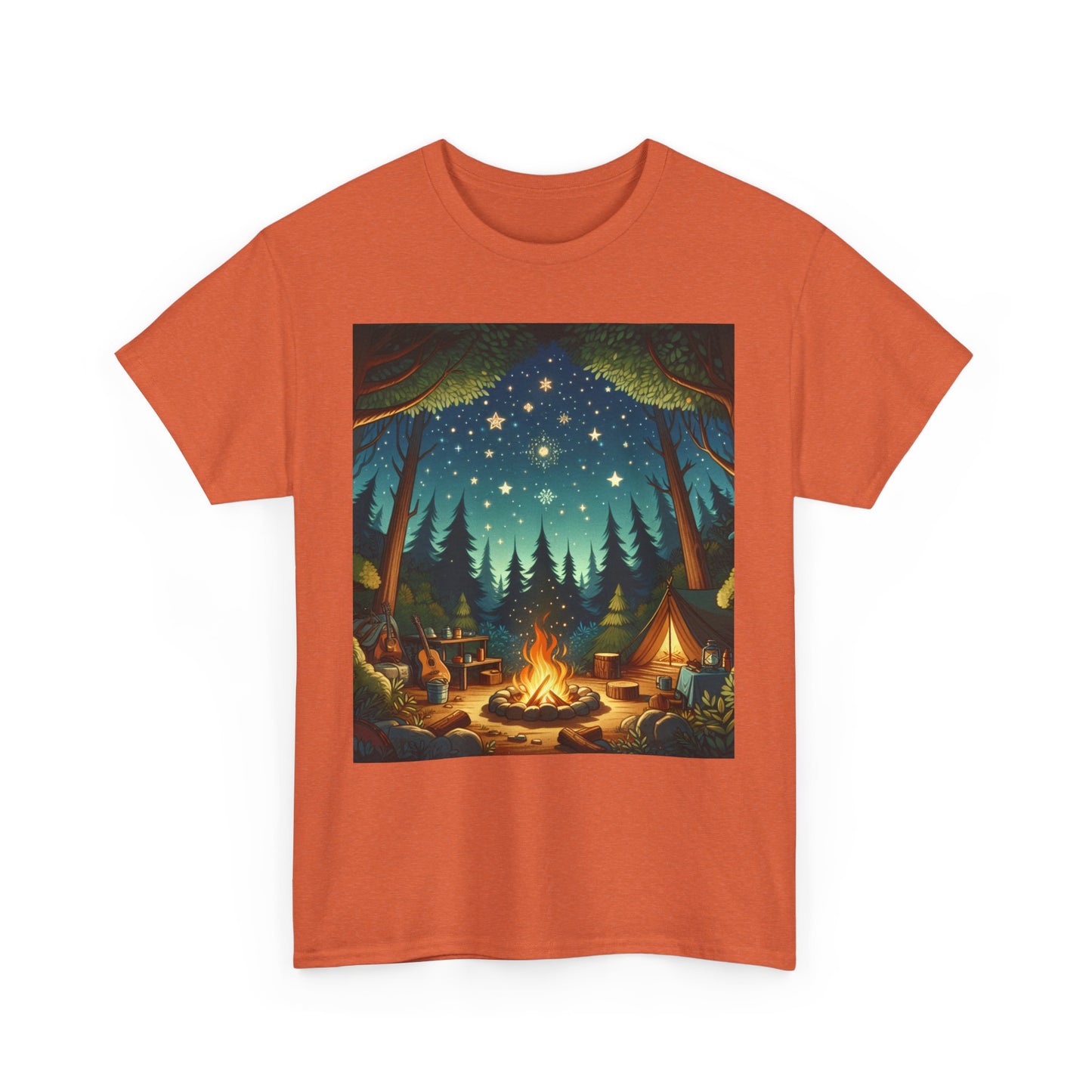 Camping Women's Heavy Cotton Tee
