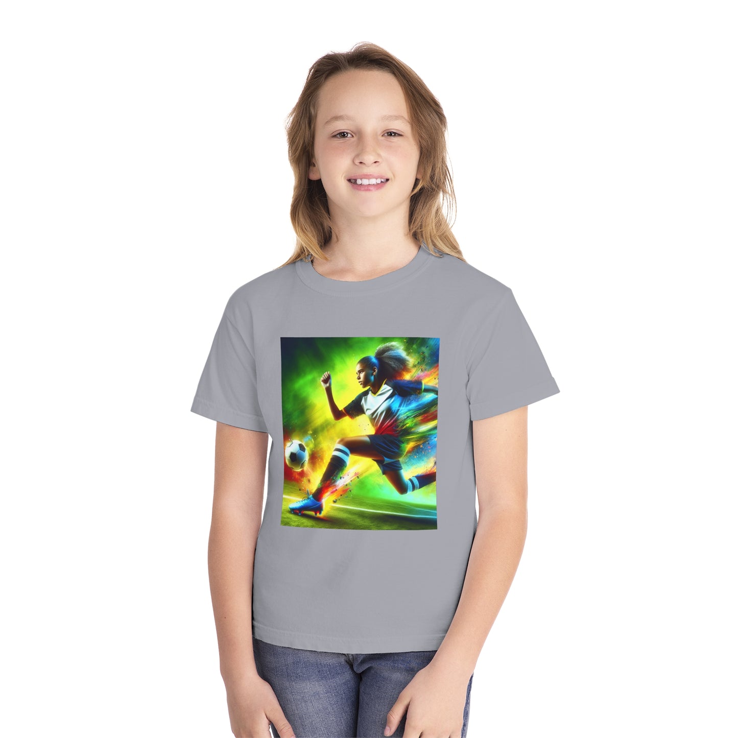 Soccer Youth Midweight Tee