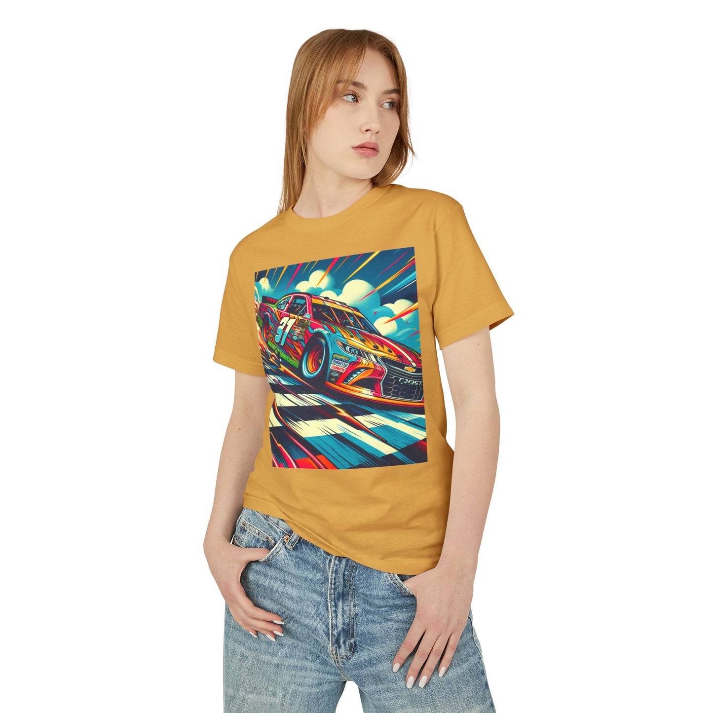 Nascar 31 Heavyweight Tee - Unisex Garment-Dyed Shirt