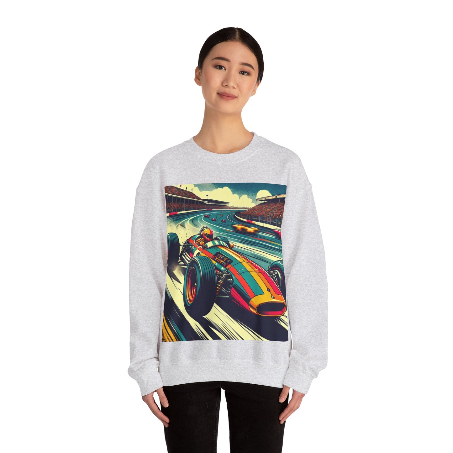 Race Car Crewneck Sweatshirt | Racing Apparel, Unisex Sweatshirt, F1 Gift, Motorsports Clothing, Car Enthusiasts Sweatshirt